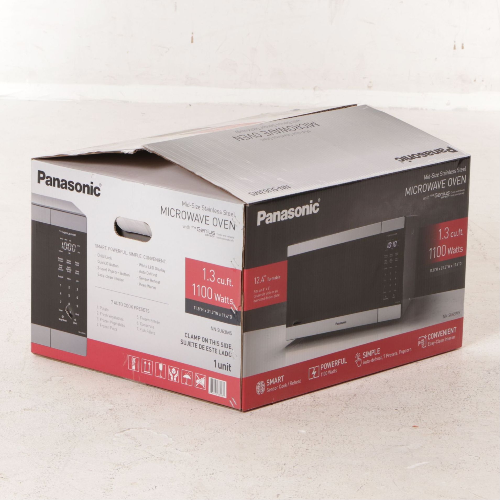 Panasonic 1.3 Cu. Ft. Tabletop Microwave Oven