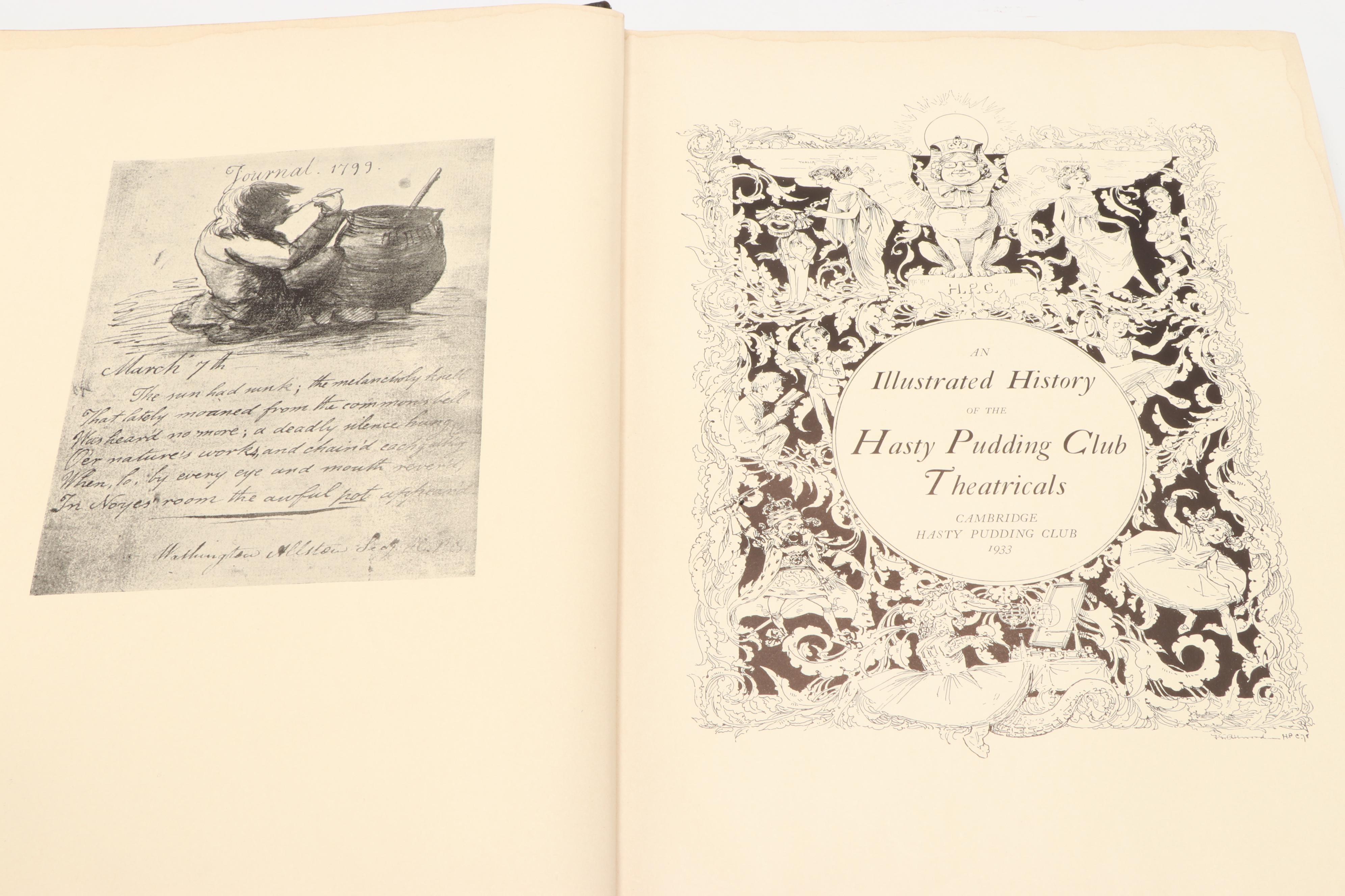 "An Illustrated History of the Hasty Pudding Club Theatricals" by Lloyd Garrison