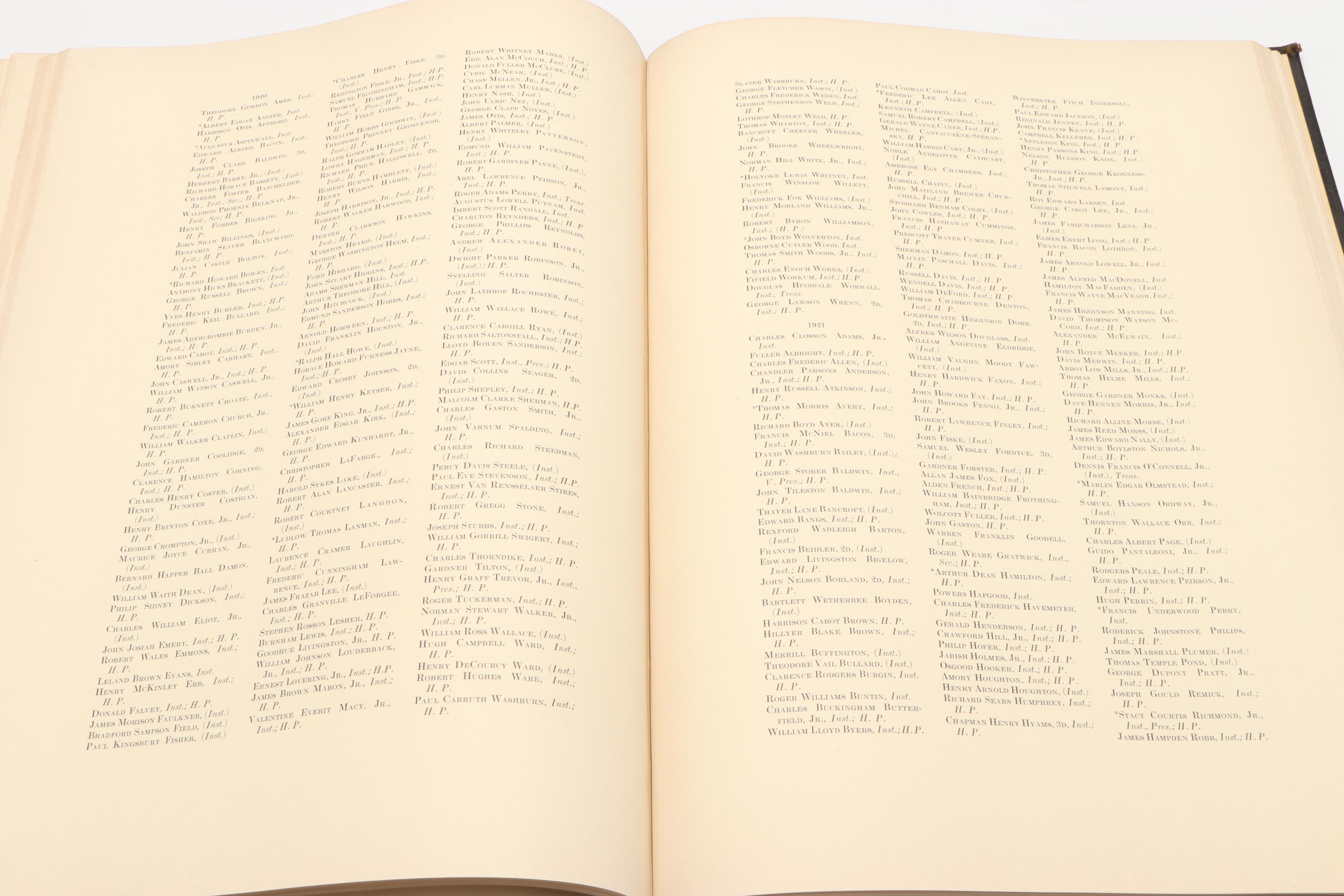 "An Illustrated History of the Hasty Pudding Club Theatricals" by Lloyd Garrison