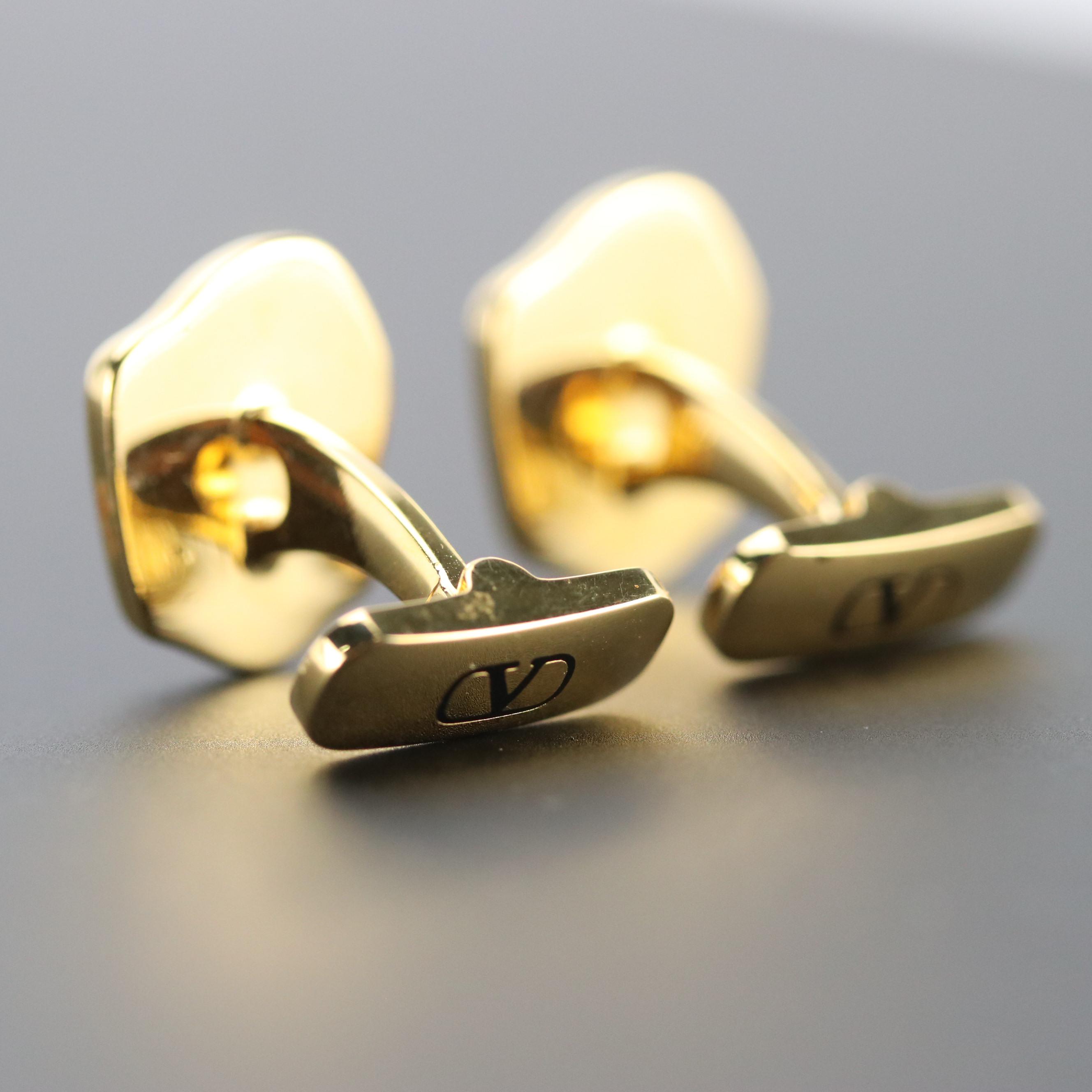 Valentino Logo Cufflinks