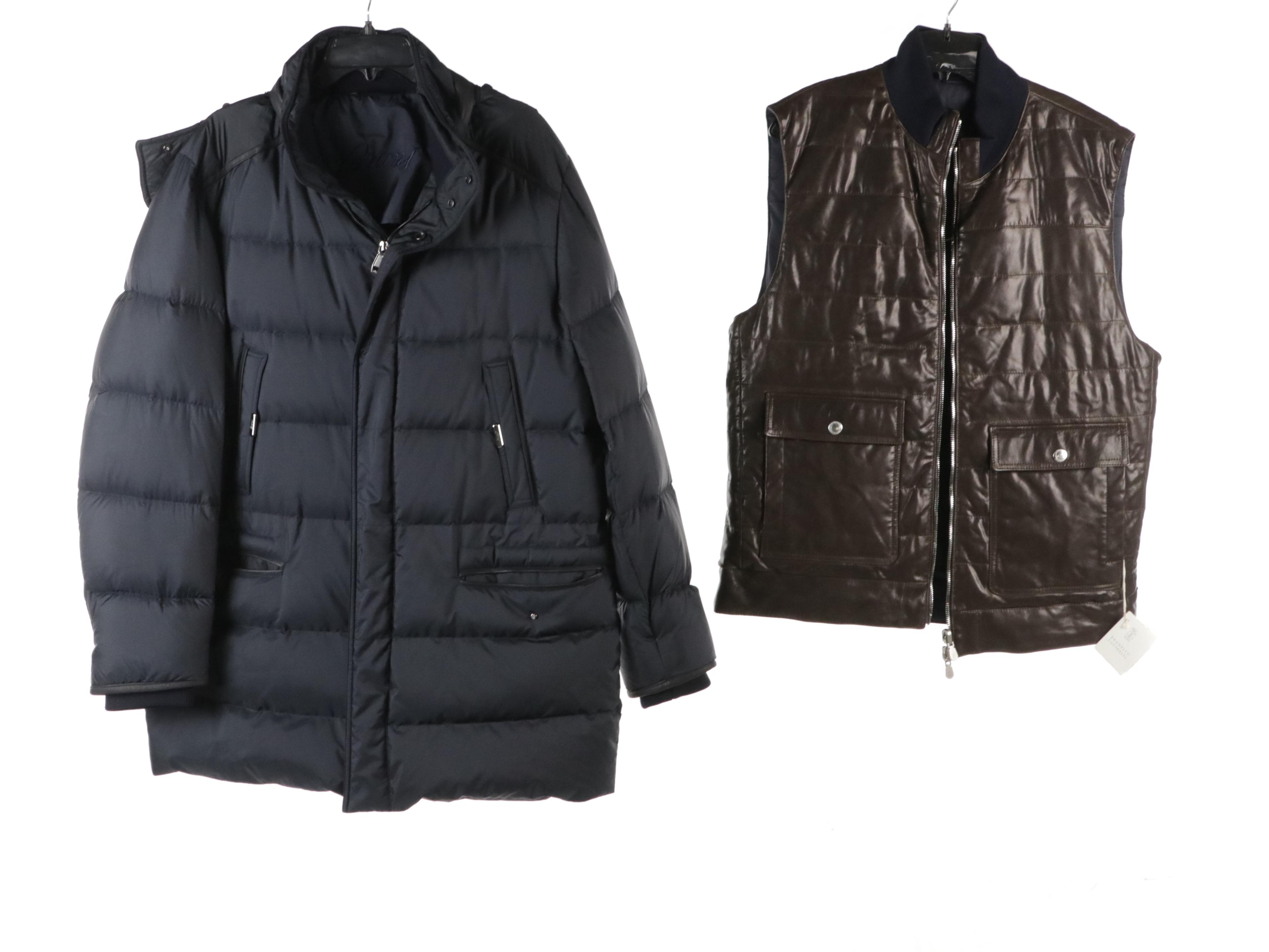 Men's Brunello Cucinelli Reversible Vest, Ralph Lauren Jacket, More Separates