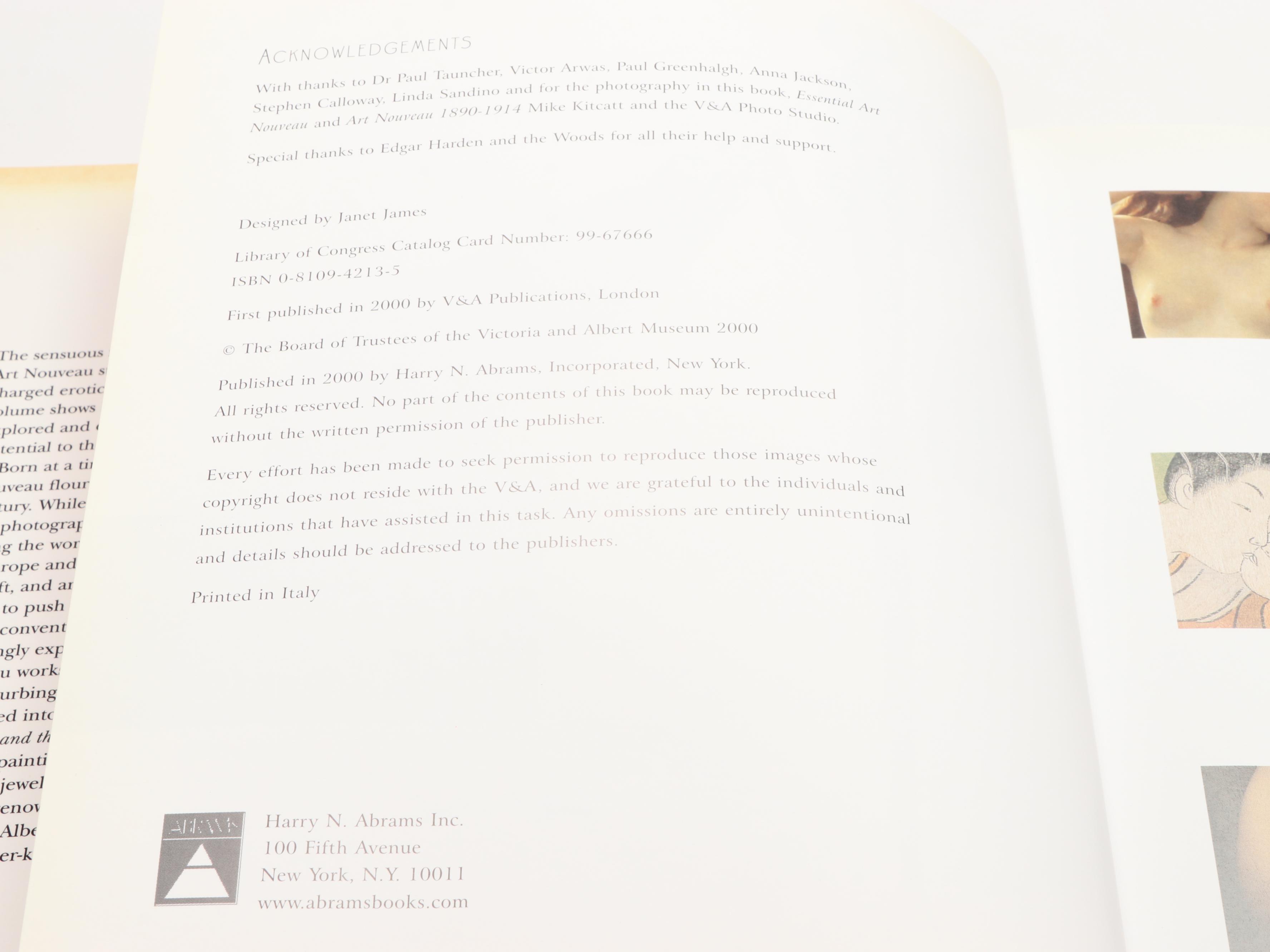 "Art Nouveau and the Erotic" and More Erotic Art History Books