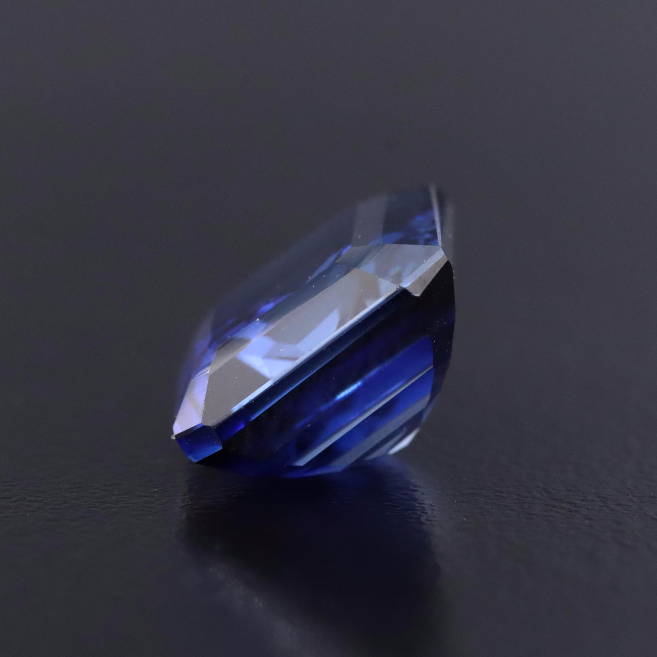 Loose 8.84 CT Lab Grown Sapphire