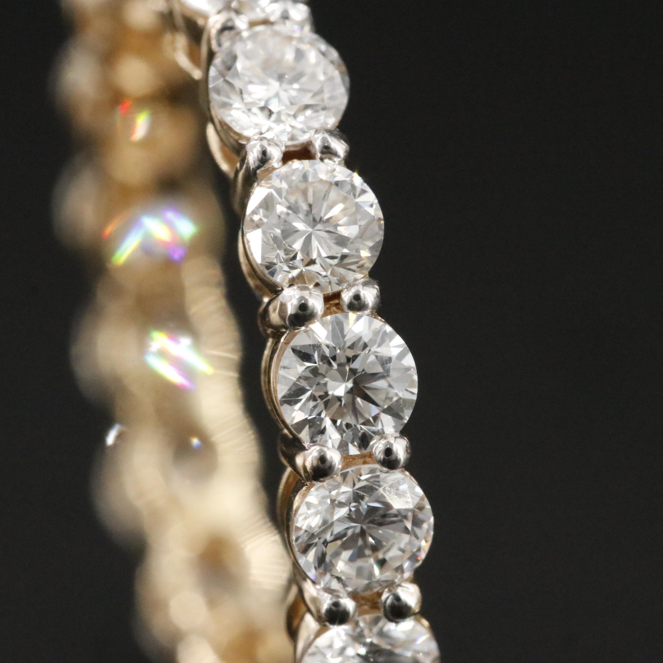 14K 2.62 CTW Lab Grown Diamond Eternity Band