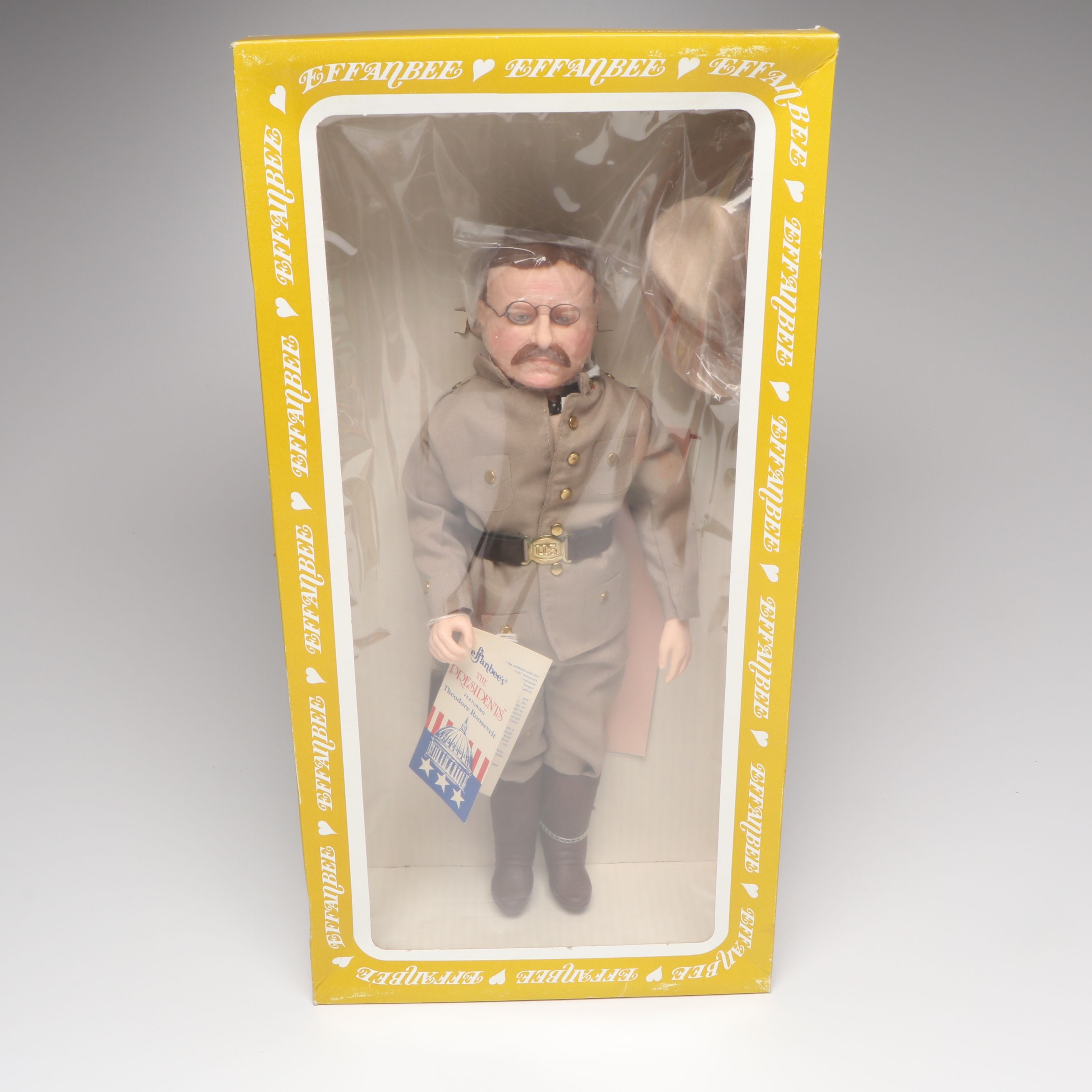 Effanbee "The President's Collection" Dolls Incl. Teddy Roosevelt