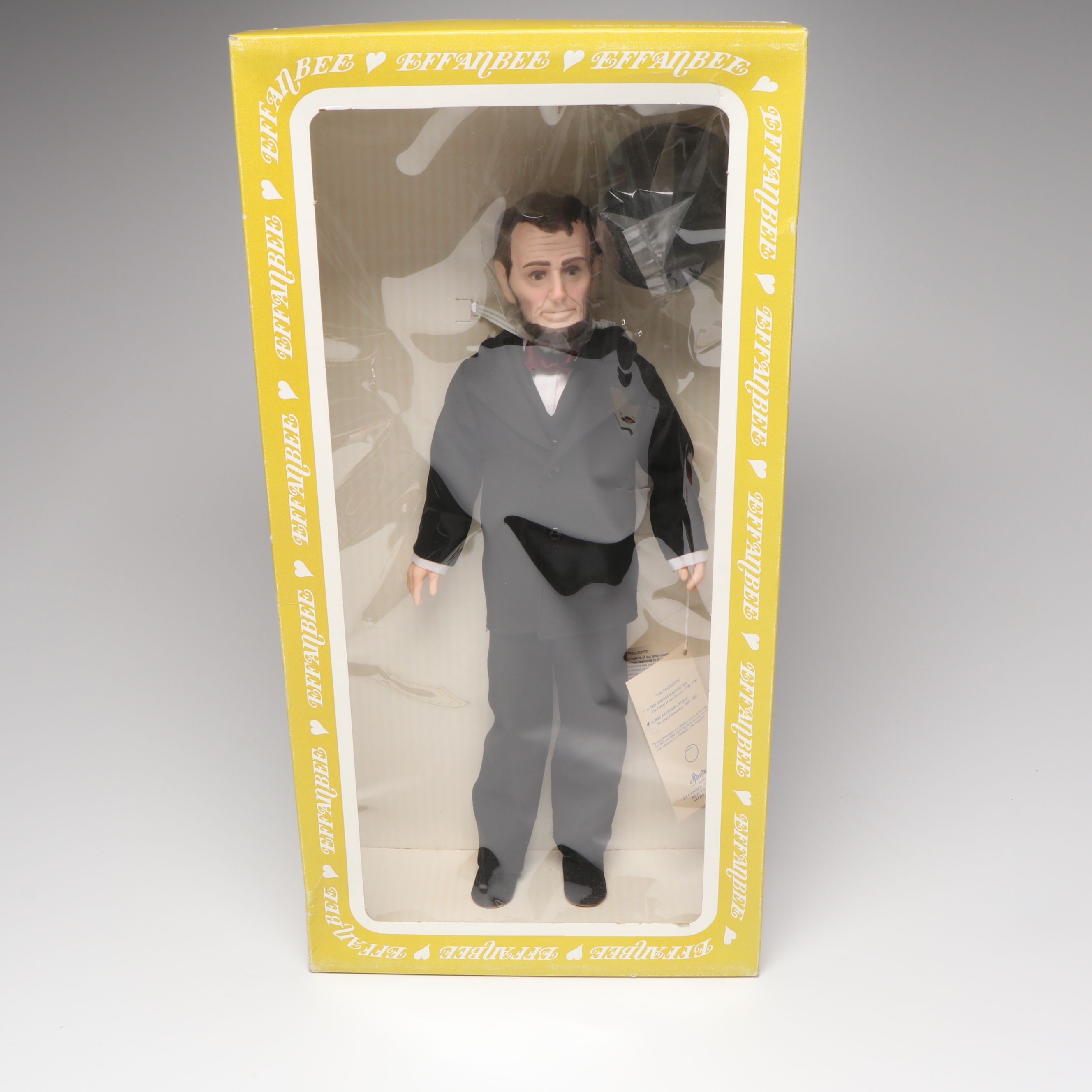 Effanbee "The President's Collection" Dolls Incl. Teddy Roosevelt