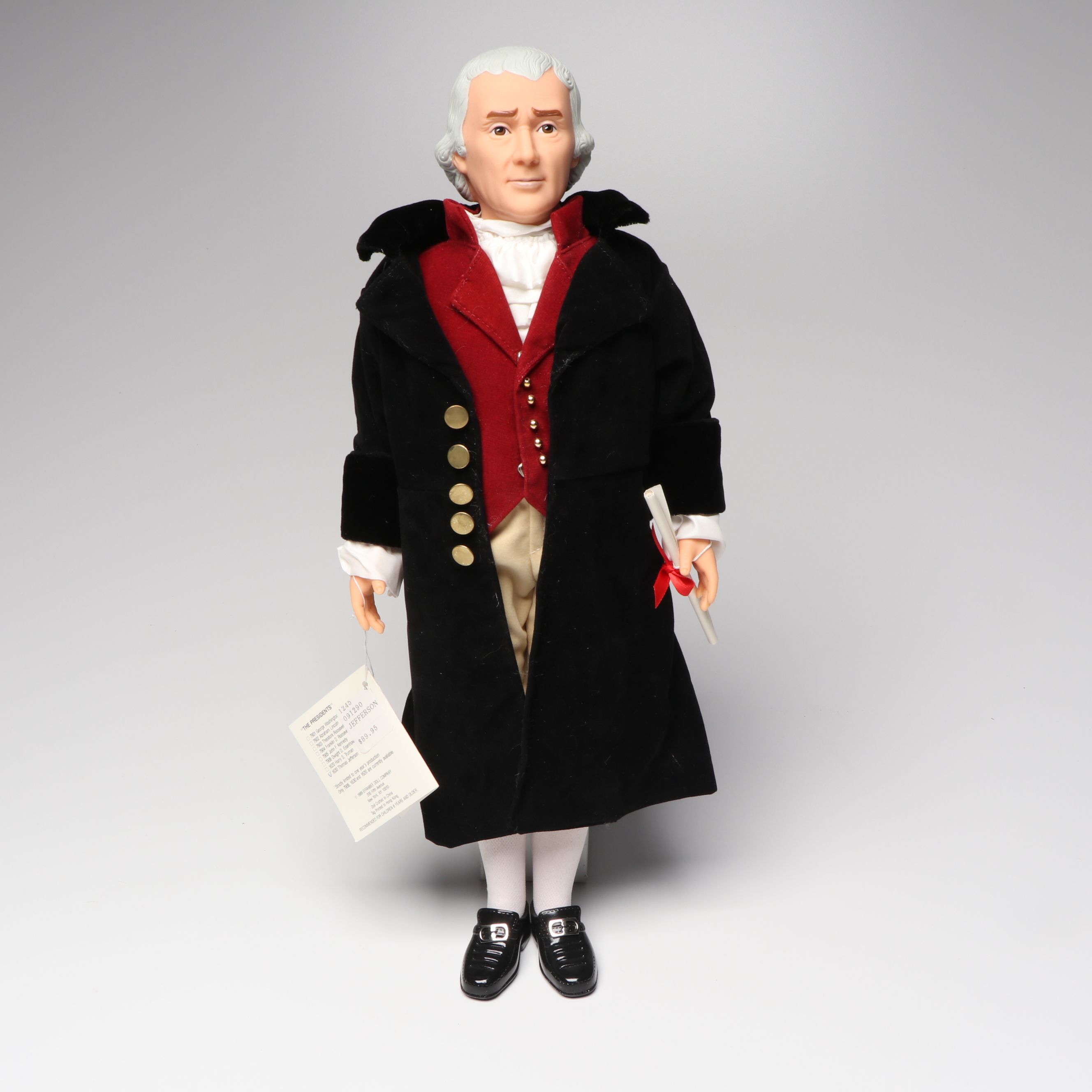 Effanbee "The President's Collection" Dolls Incl. Teddy Roosevelt