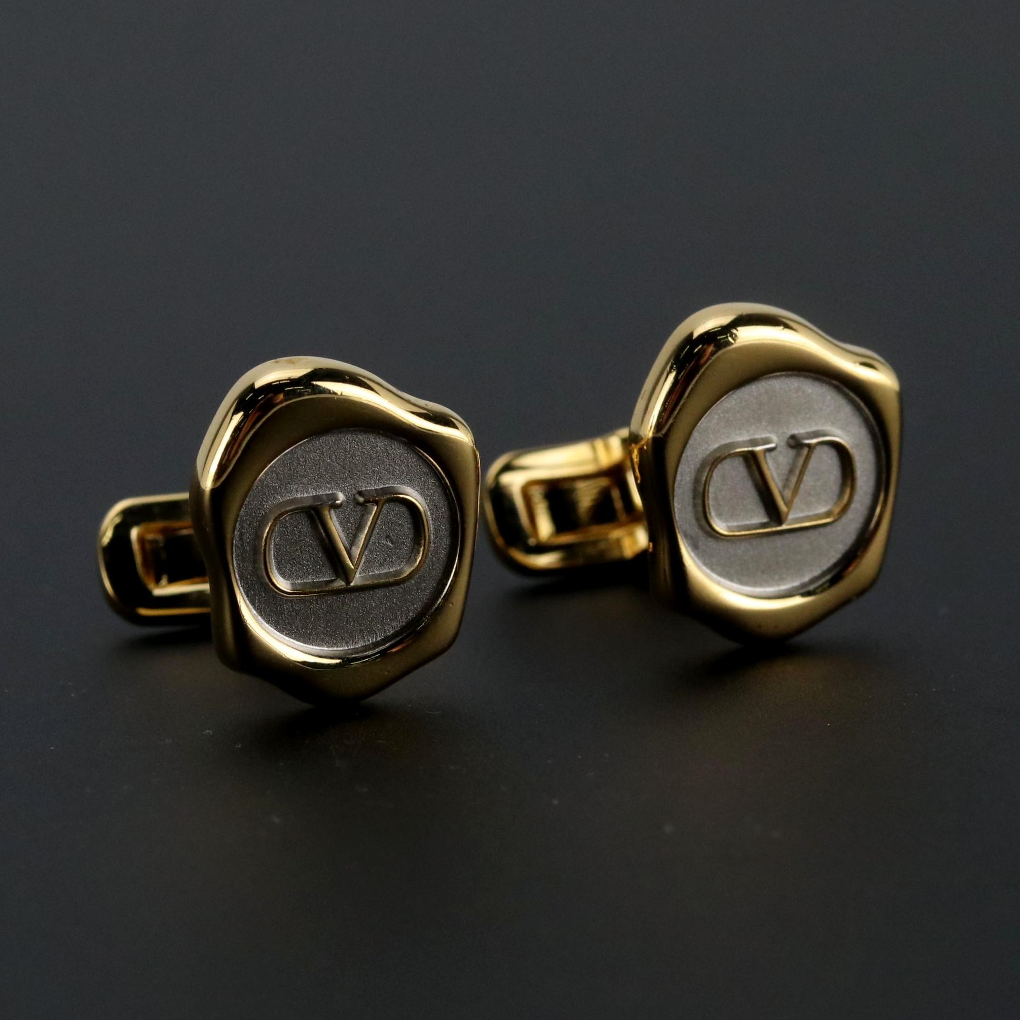Valentino Logo Cufflinks