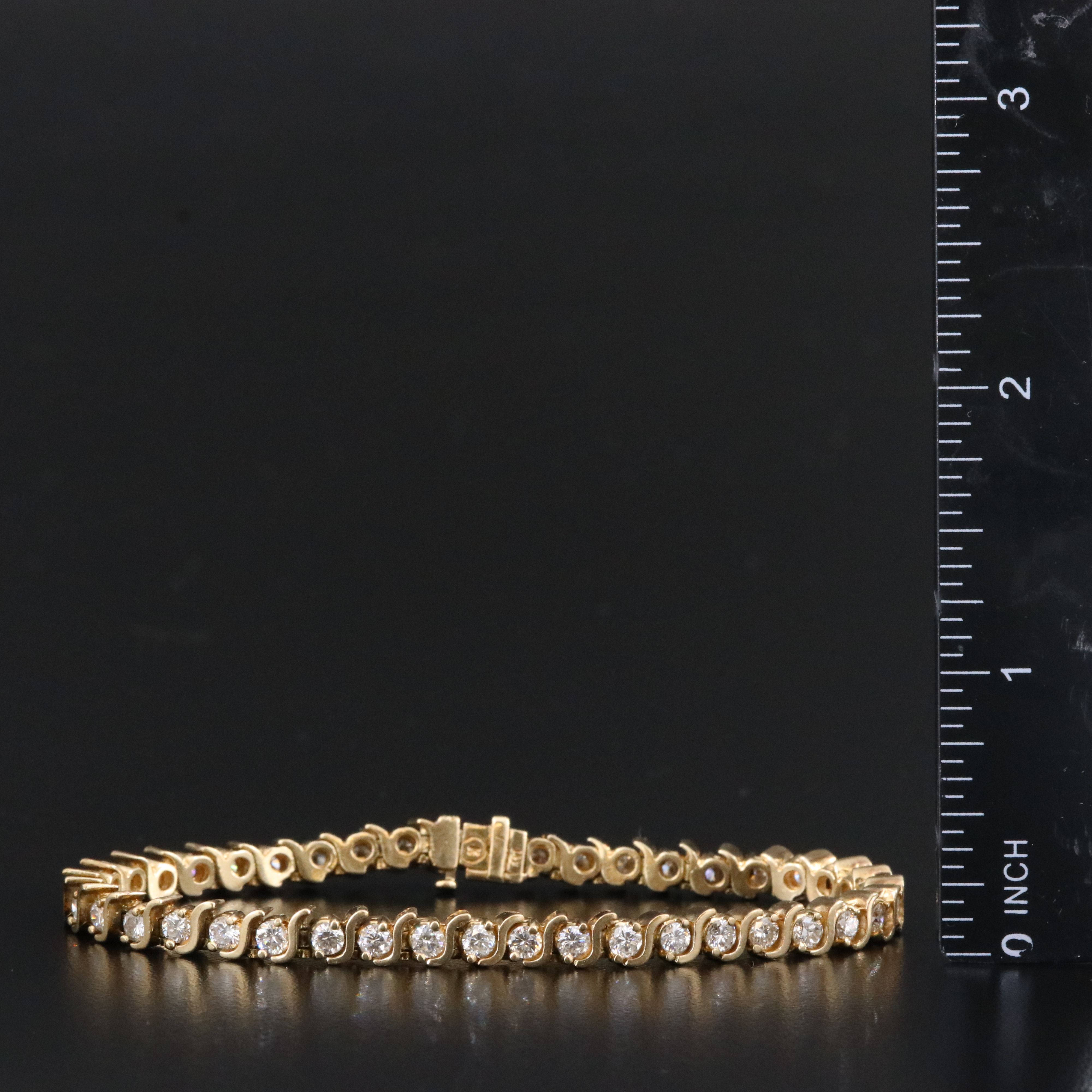 14K 3.78 CTW Diamond Bracelet