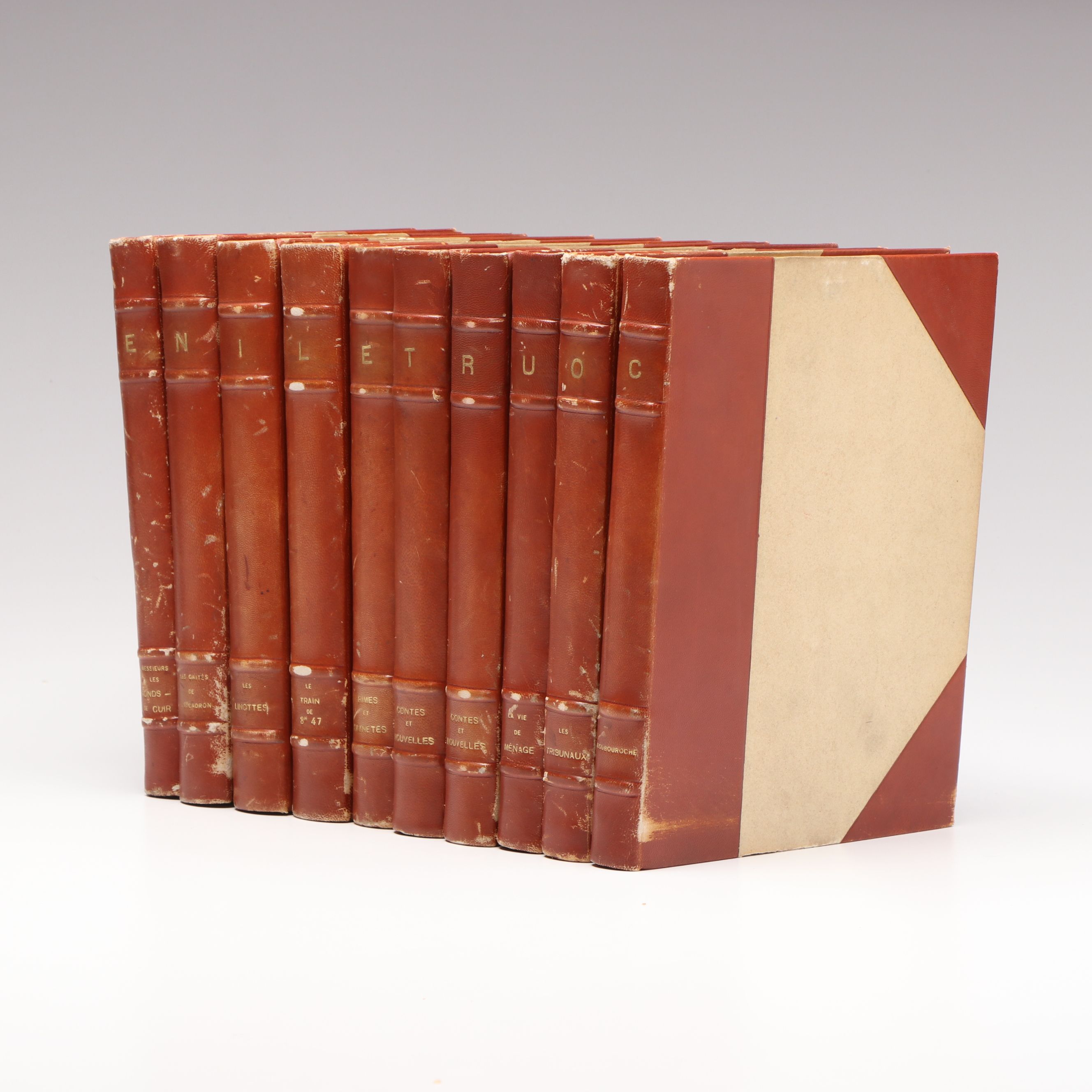 Librairie de France "Oeuvres Complètes de Courteline" Volume 1-10