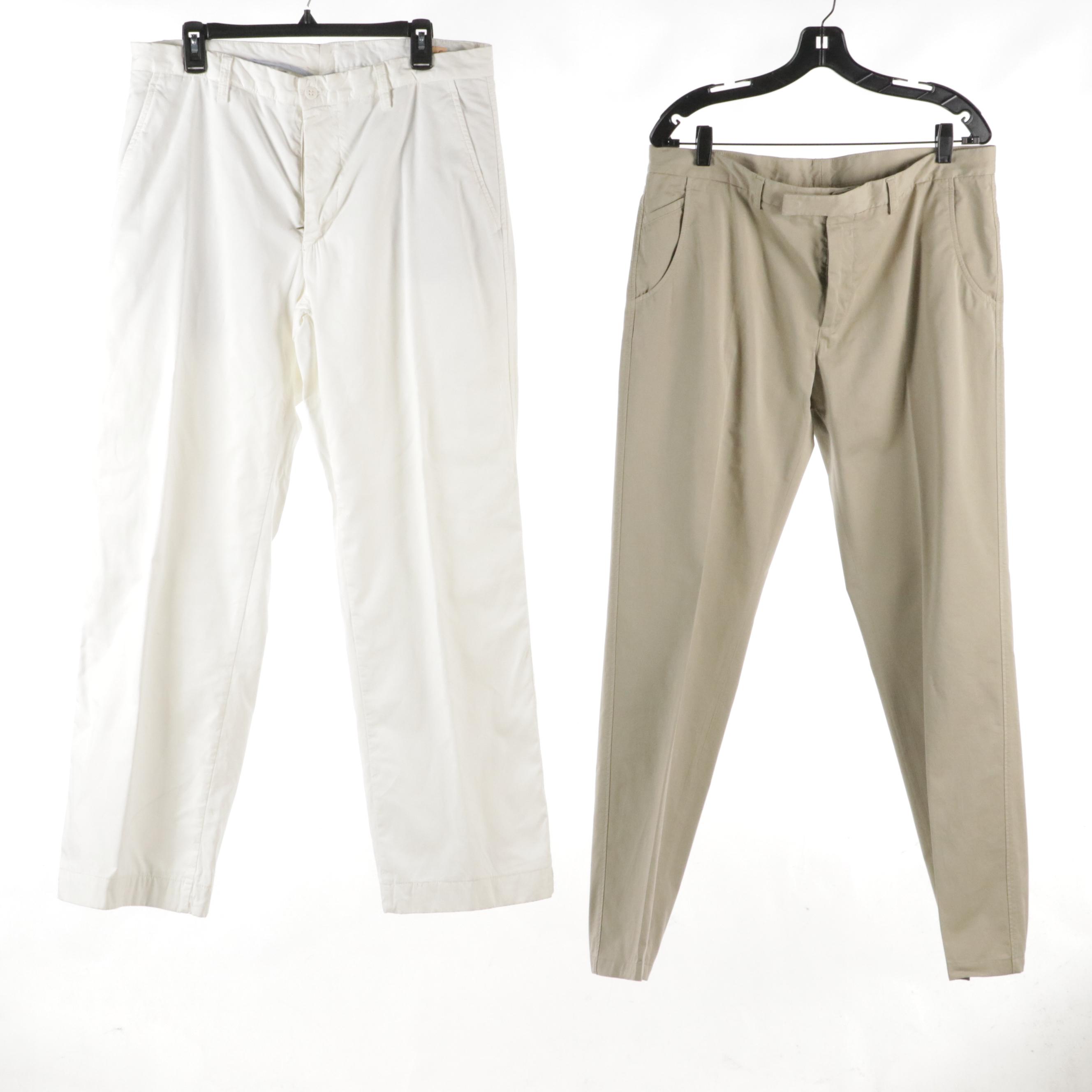 Men's Loro Piana, Battistoni, and More Suede/Cashmere Jacket, Pants and Cut-Offs