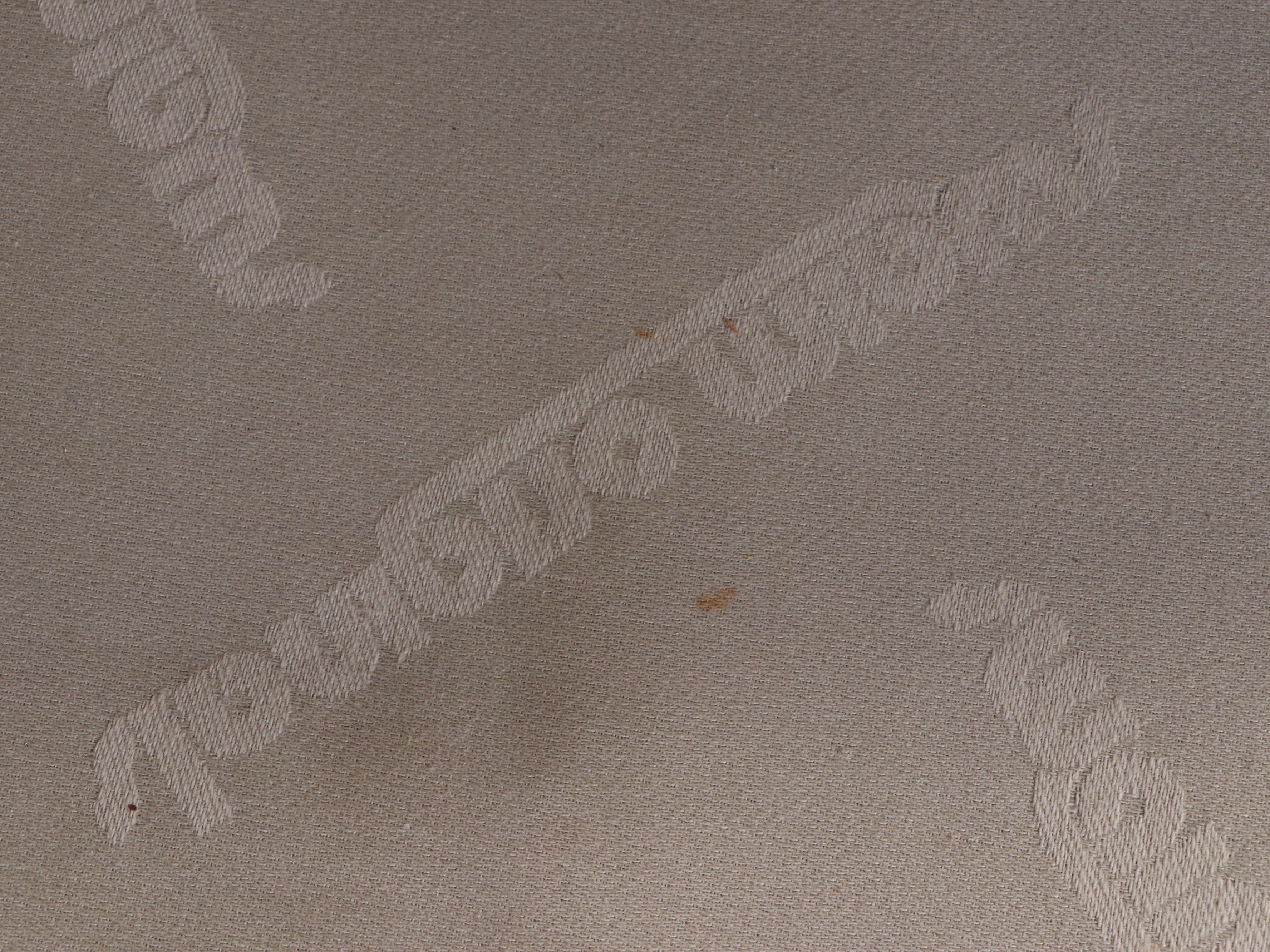 Swaim Originals Overstuffed Upholstered Sectional Sofa with Ottoman