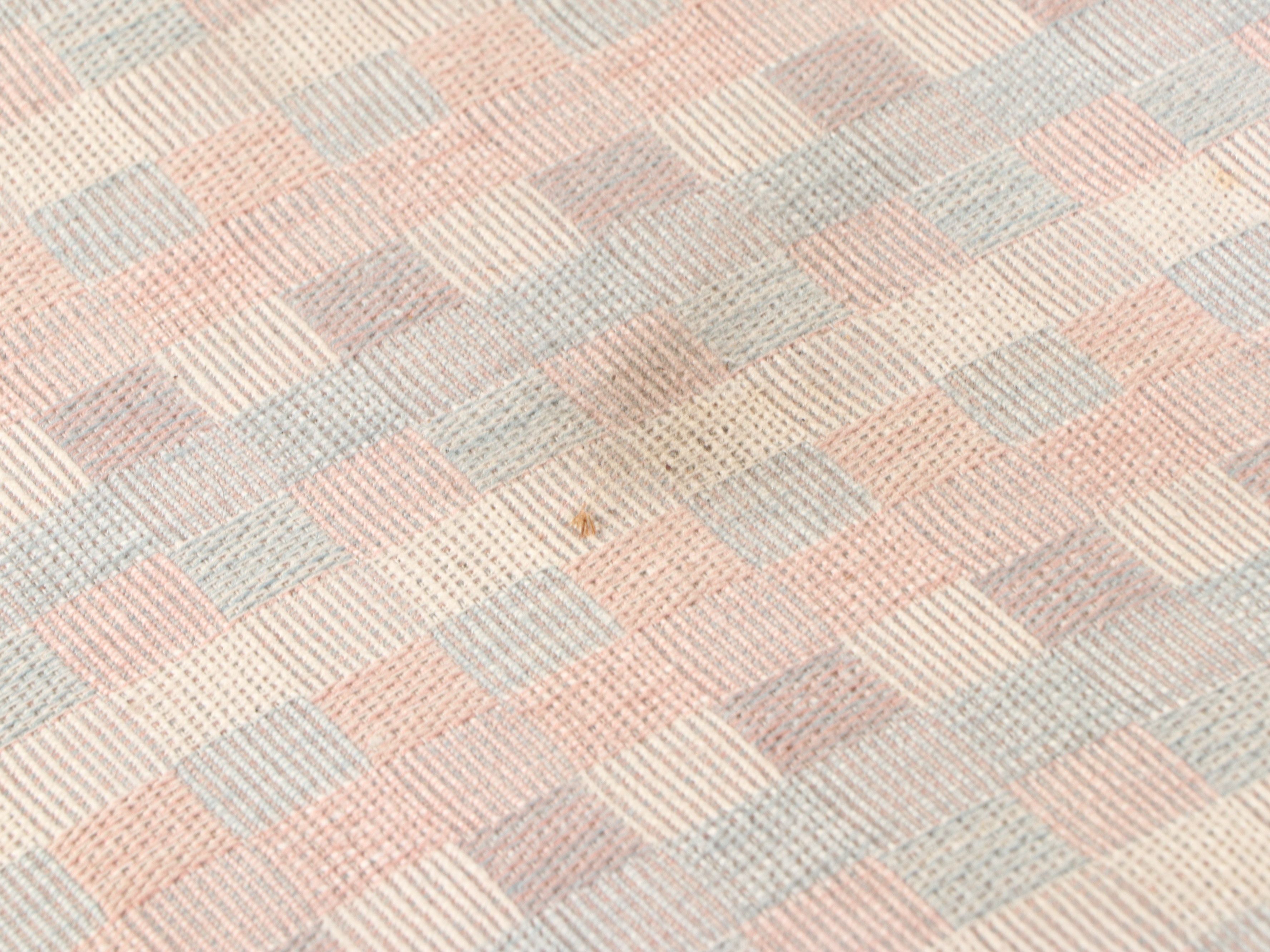 Swaim Originals Overstuffed Upholstered Sectional Sofa with Ottoman