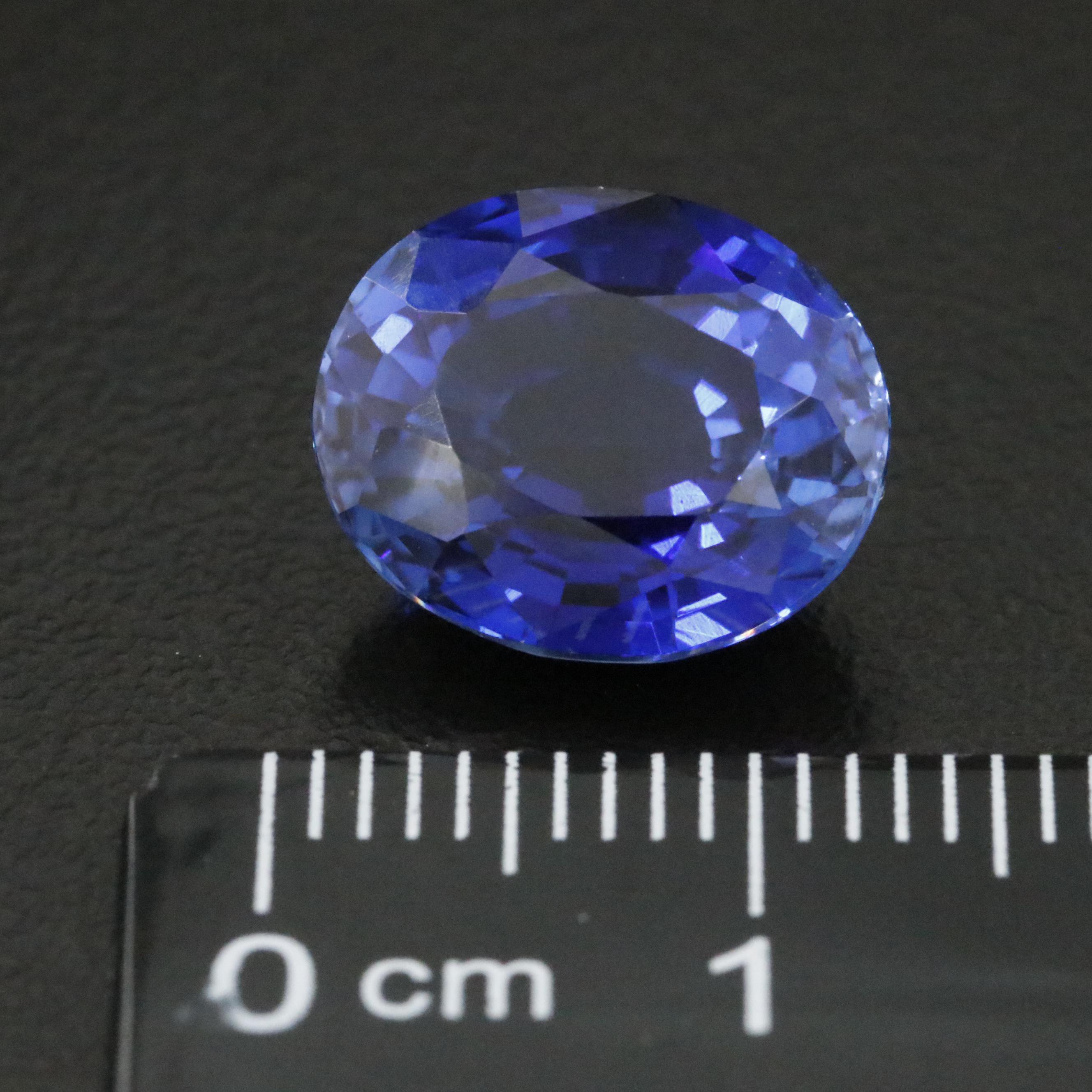 Loose 7.20 CT Lab Grown Sapphire