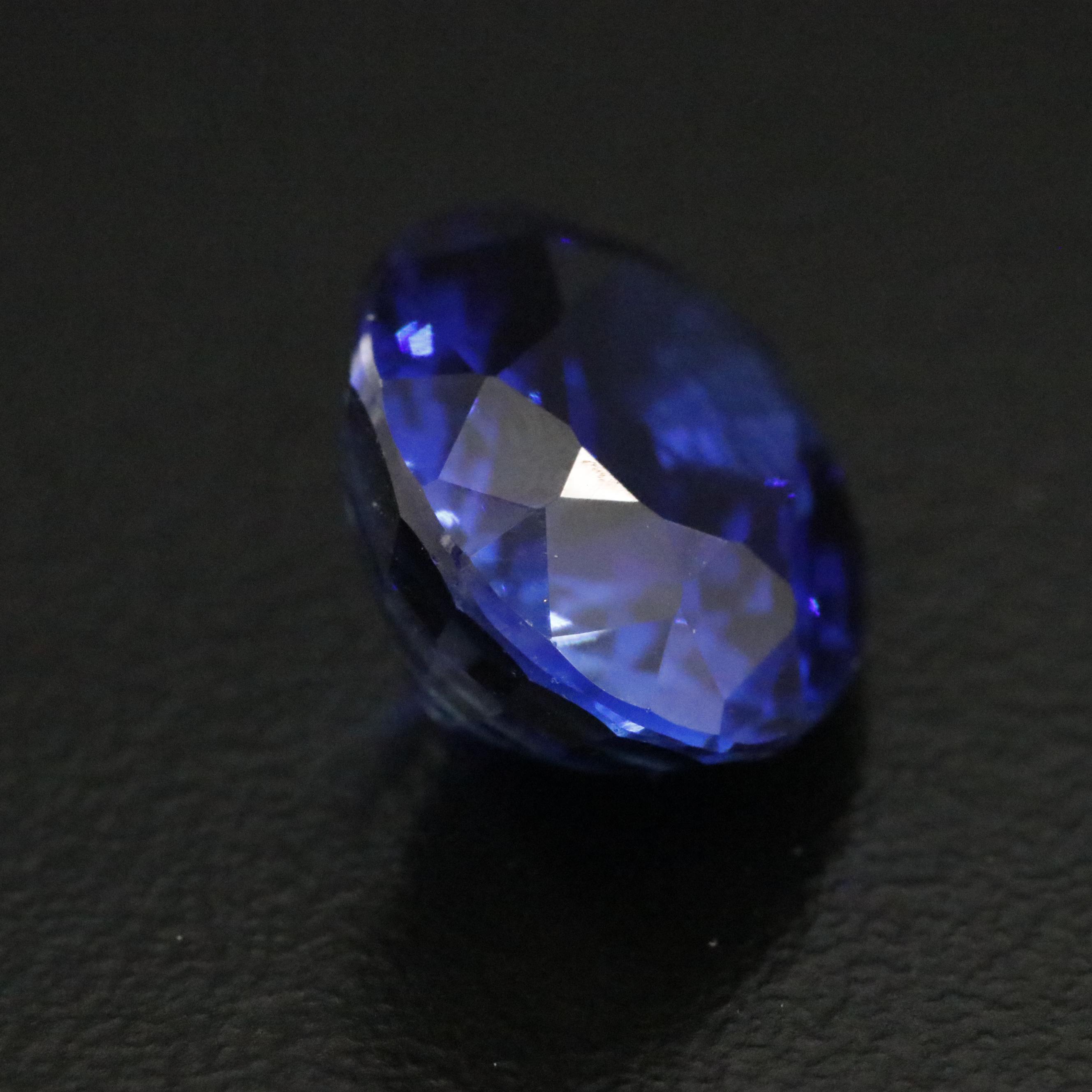 Loose 7.20 CT Lab Grown Sapphire