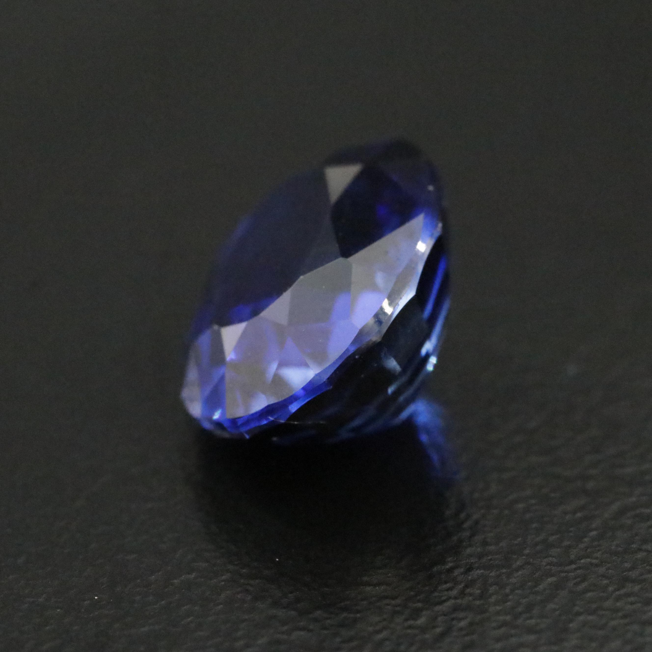 Loose 7.20 CT Lab Grown Sapphire
