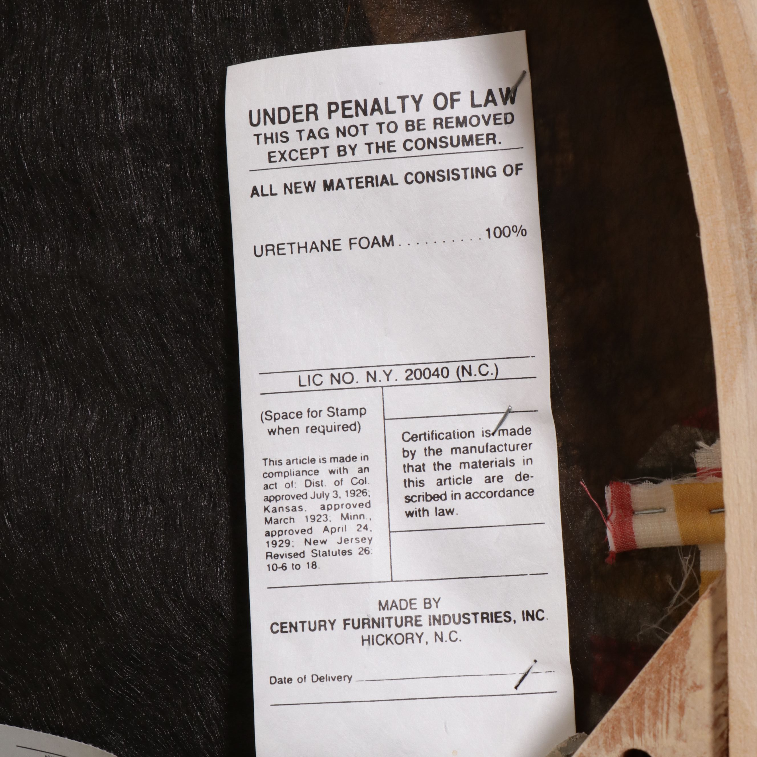 Seven-Piece Century Furniture Hepplewhite Style Bleached Oak Dining Set