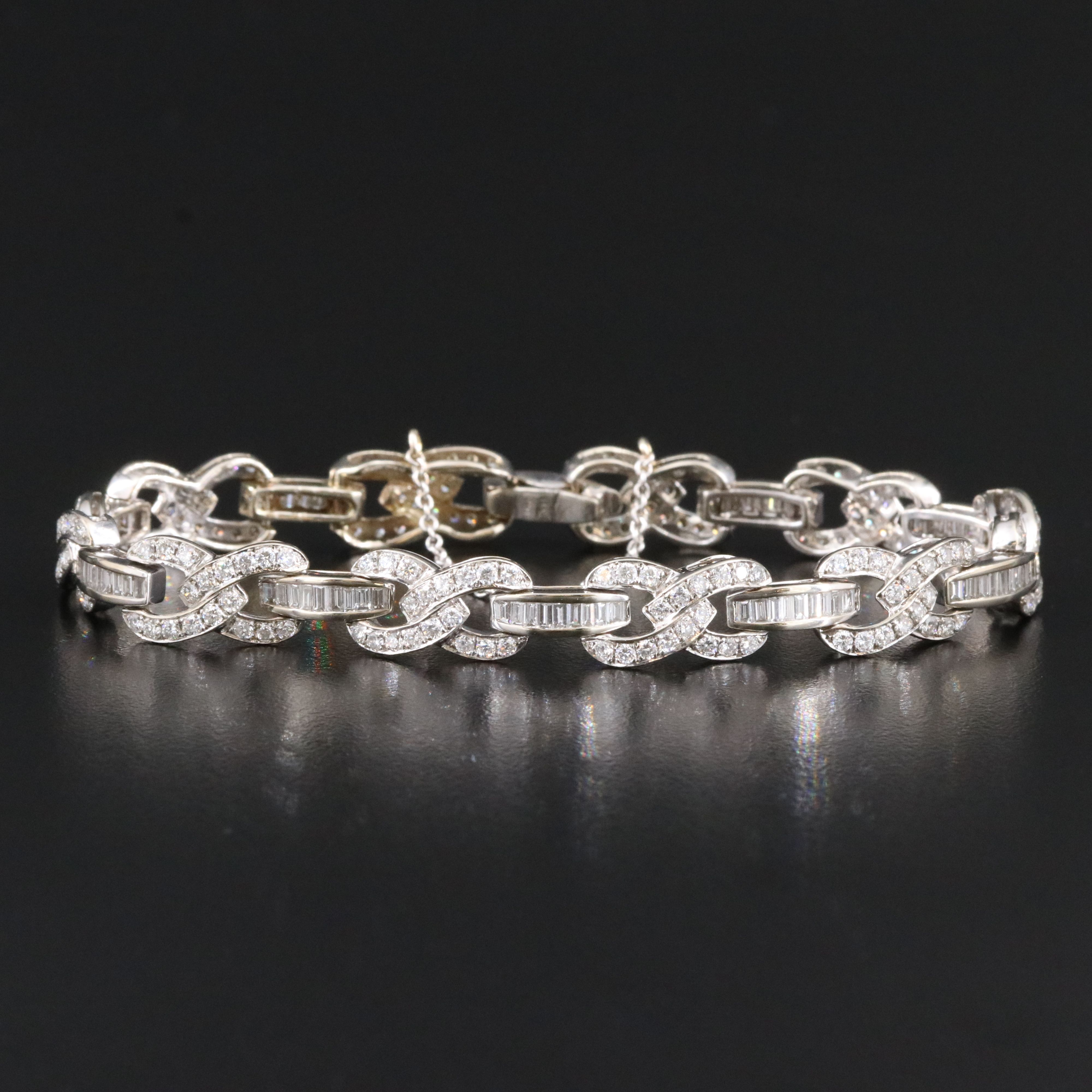 14K 5.40 CTW Diamond Bracelet