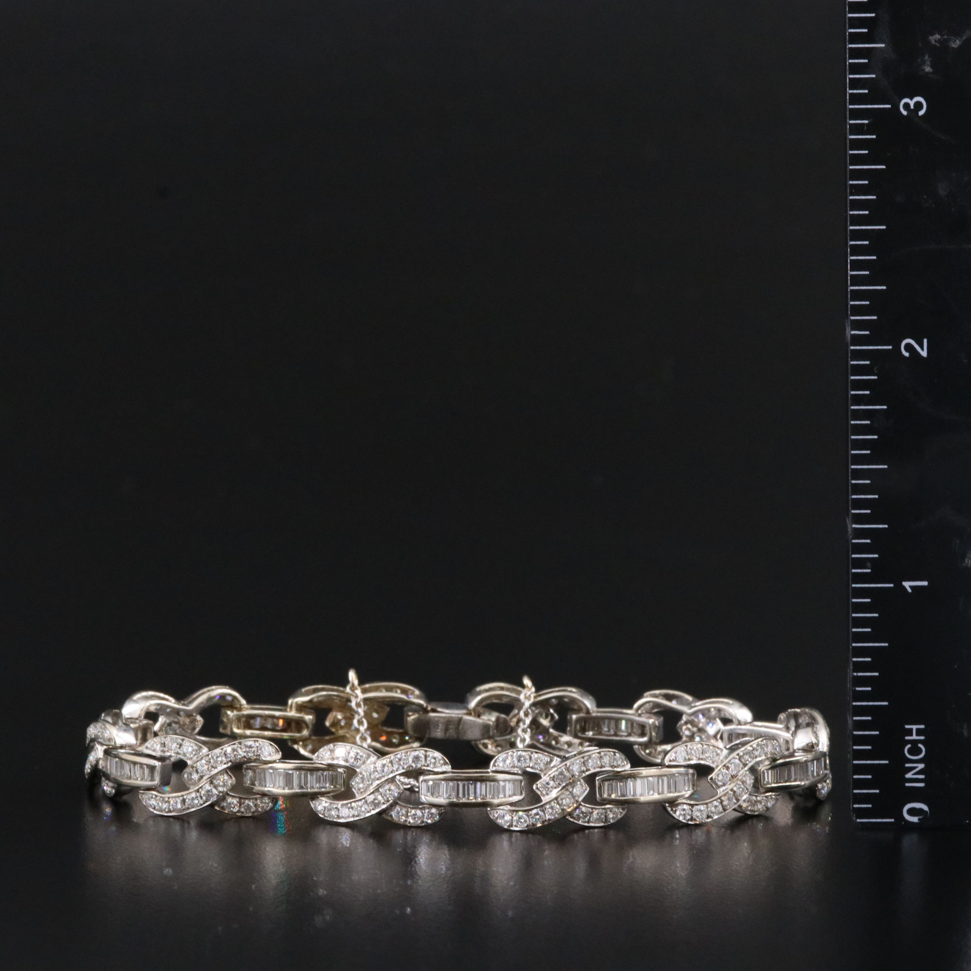 14K 5.40 CTW Diamond Bracelet