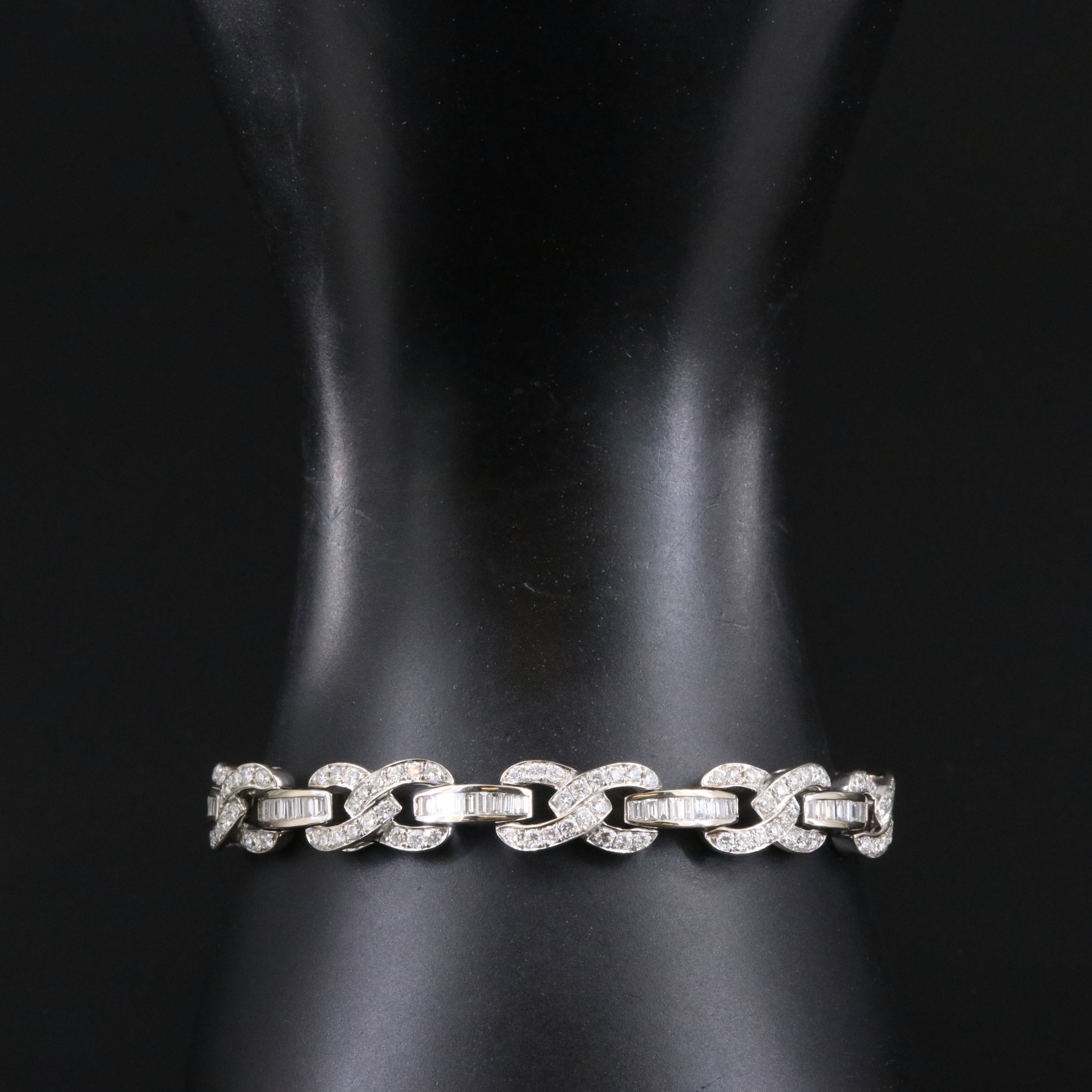 14K 5.40 CTW Diamond Bracelet