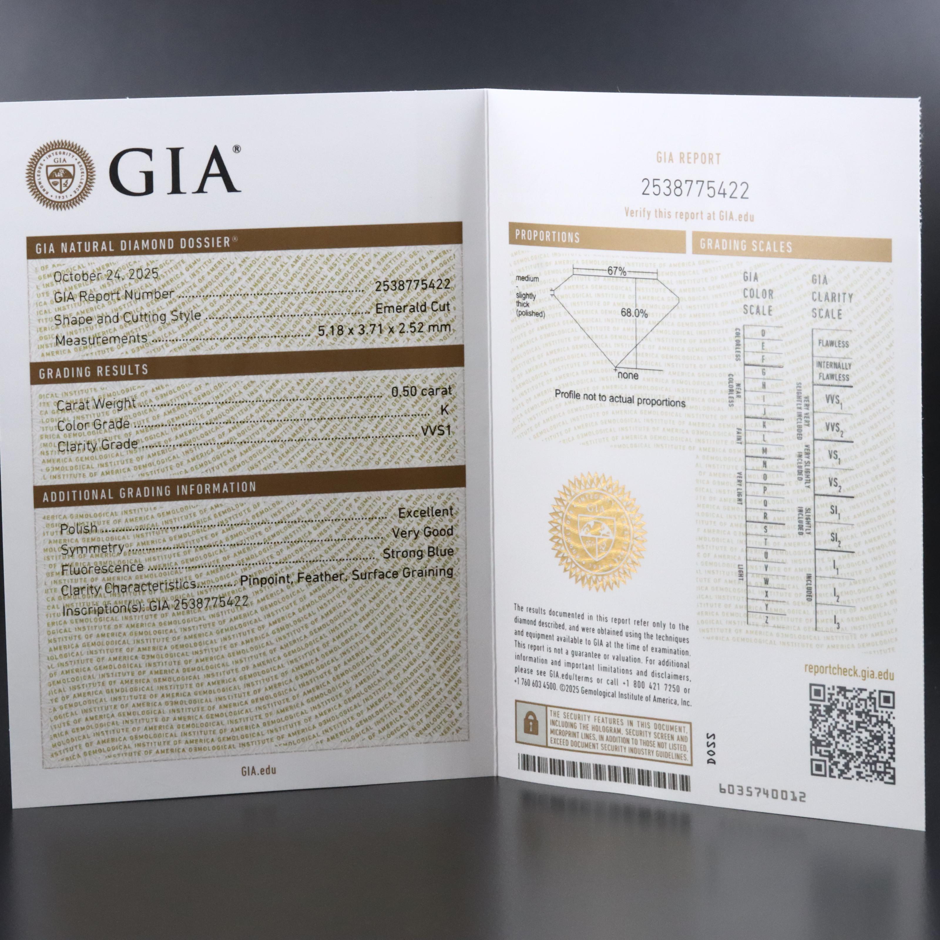 18K 1.00 CTW Diamond Stud Earrings with GIA Reports