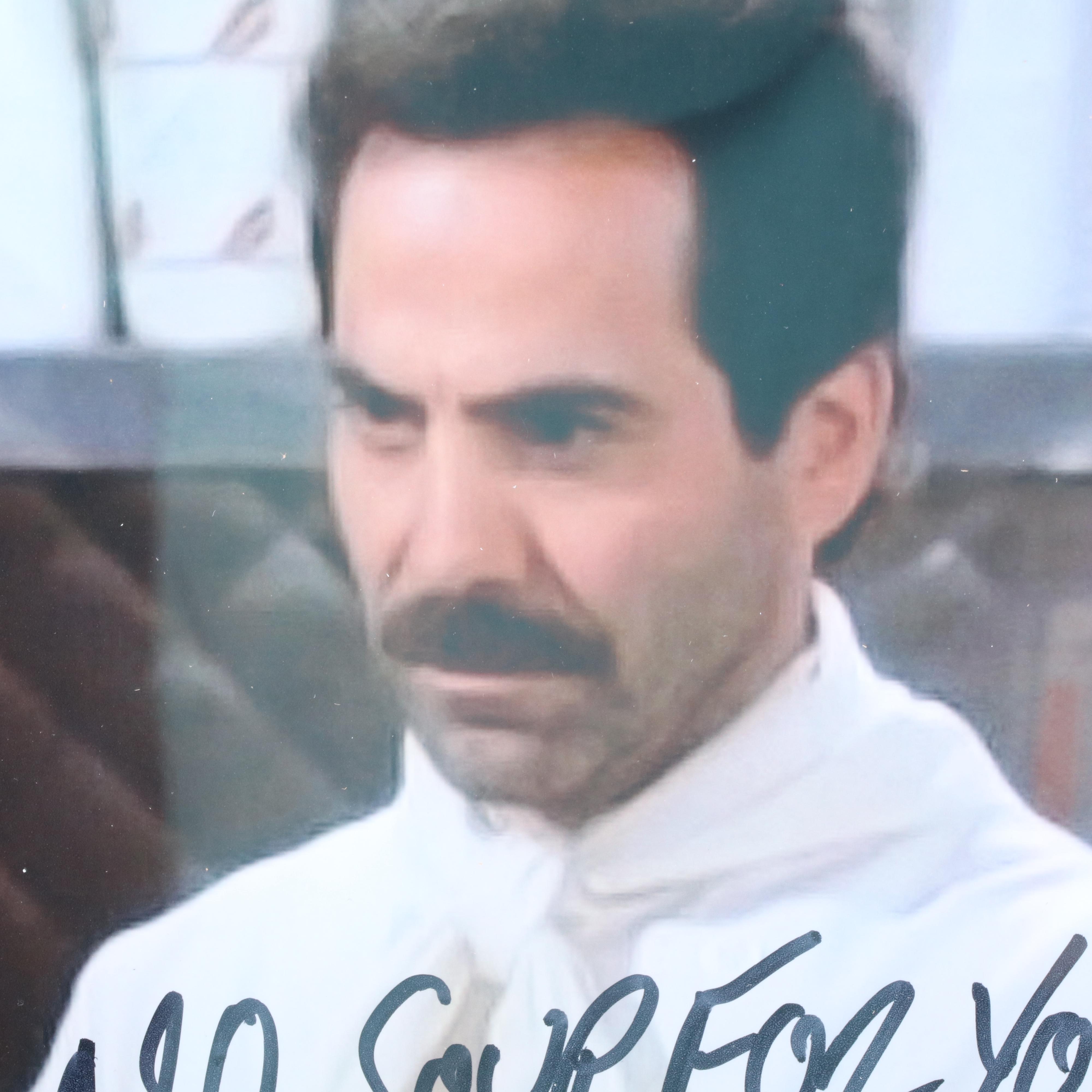 Larry Thomas Signed “No Soup For You!” Seinfeld Print in Matted Frame, Beckett