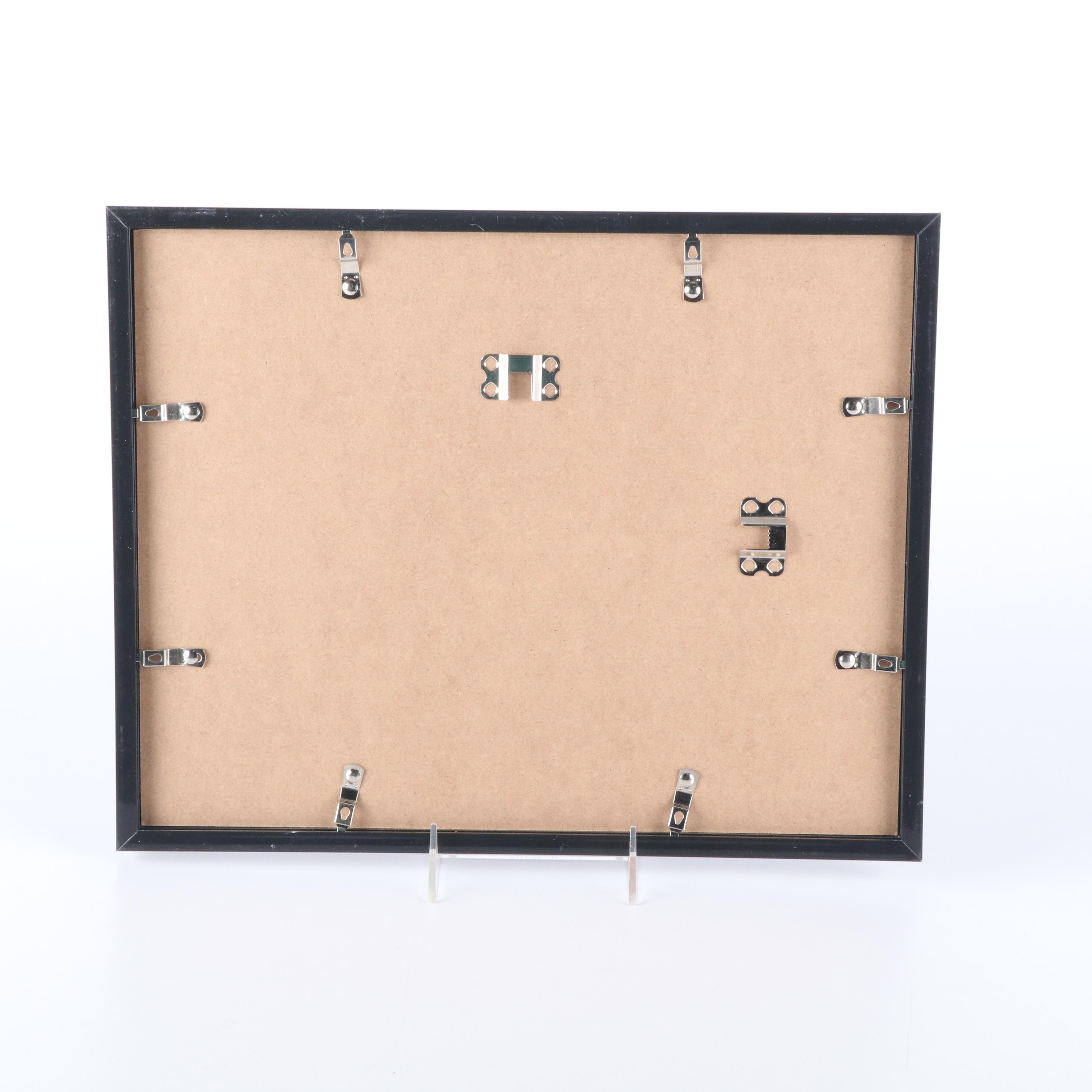 Larry Thomas Signed “No Soup For You!” Seinfeld Print in Matted Frame, Beckett