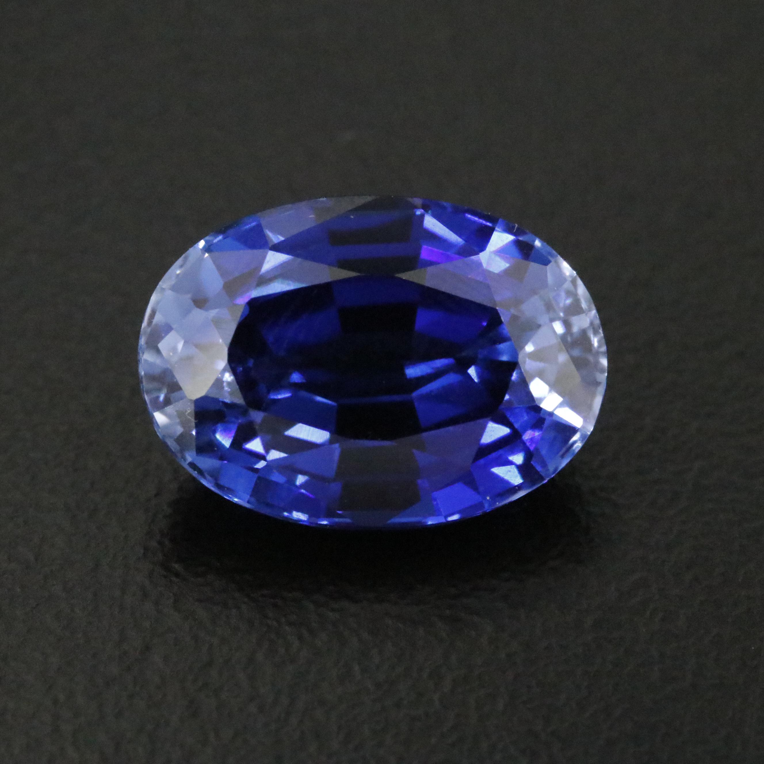Loose 8.57 CT Lab Grown Sapphire