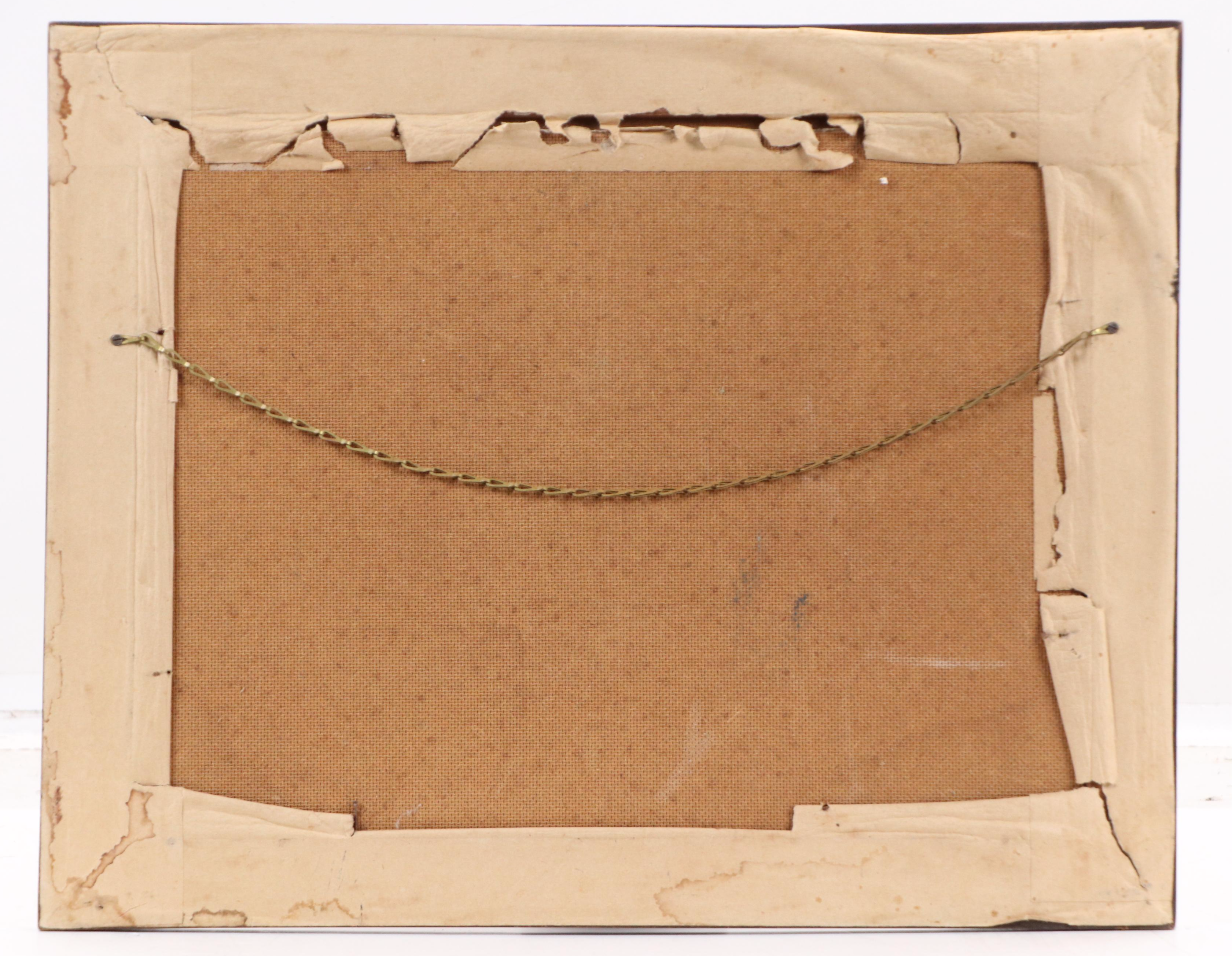 Sathorn Oil Painting of Thai Village on River, 20th Century