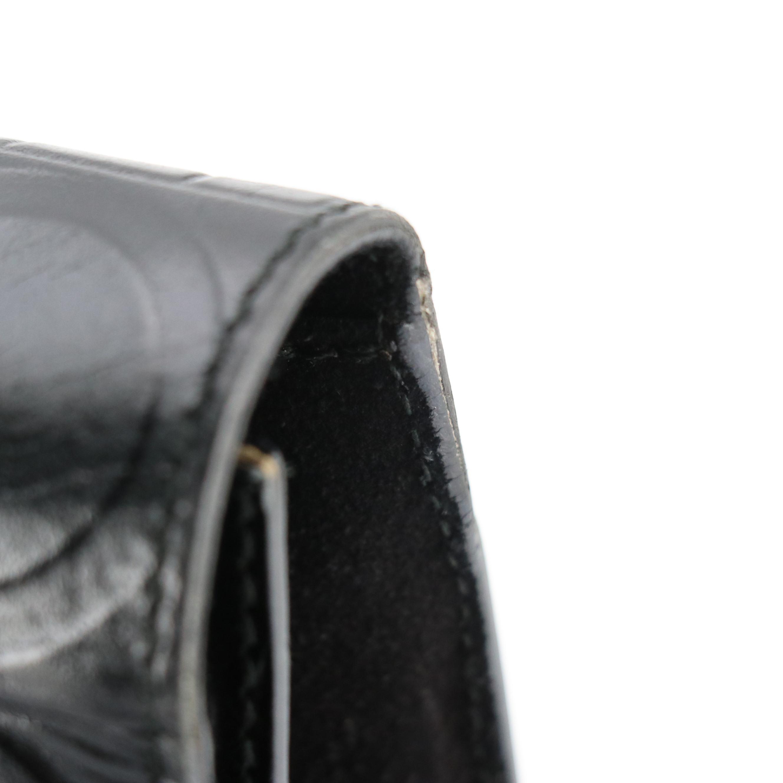 Salvatore Ferragamo Gancini Embossed Front Flap Shoulder Bag