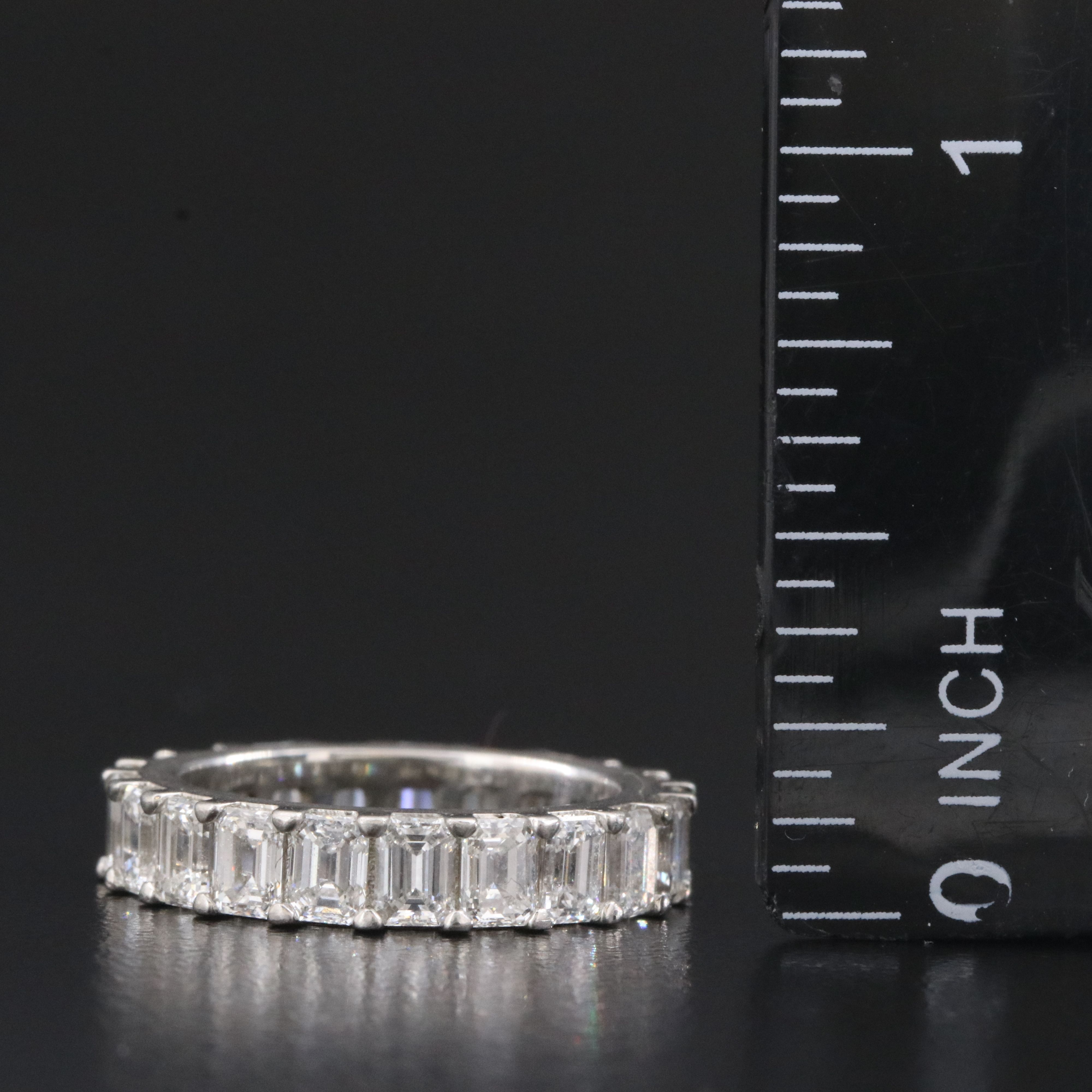Platinum 3.15 CTW Diamond Eternity Band