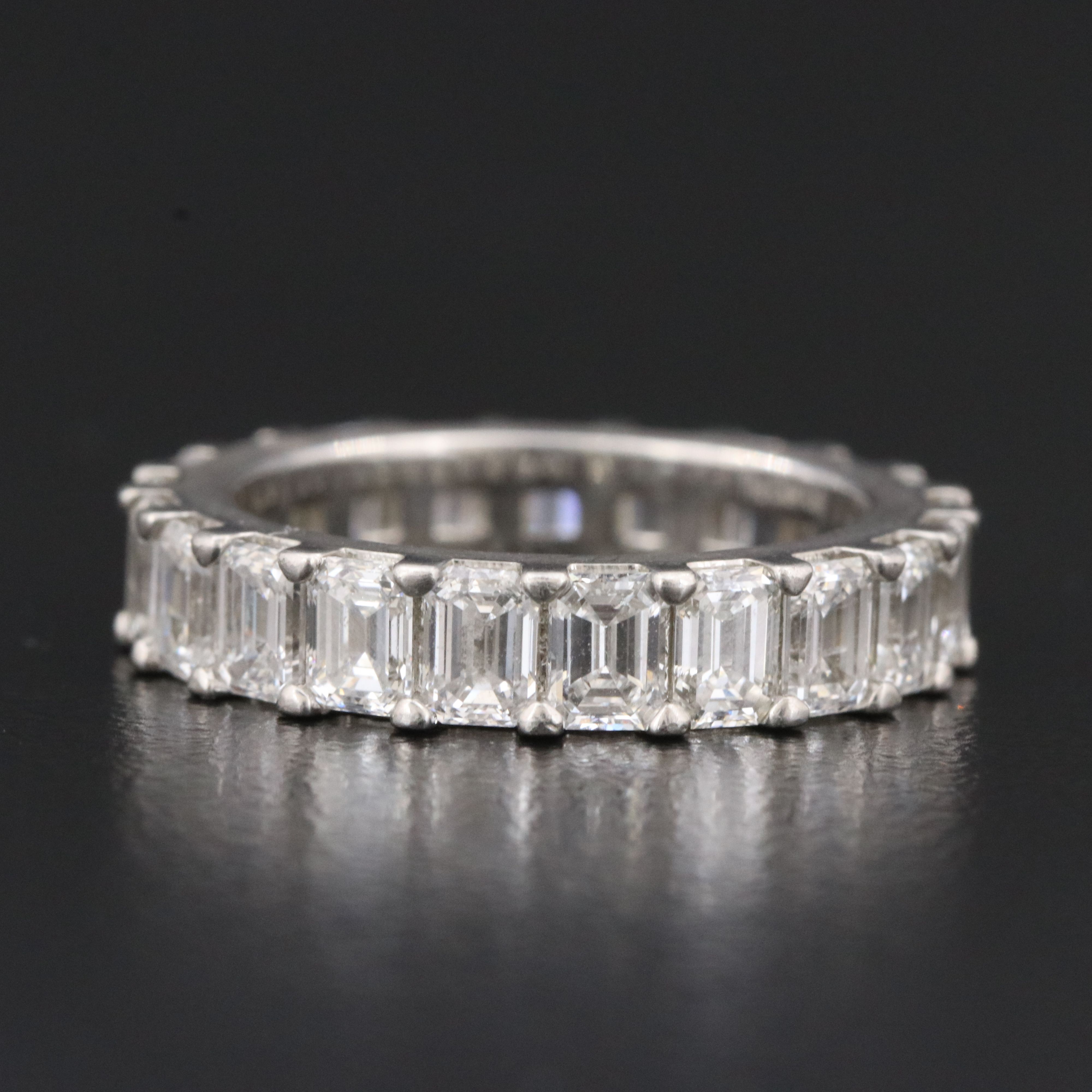 Platinum 3.15 CTW Diamond Eternity Band