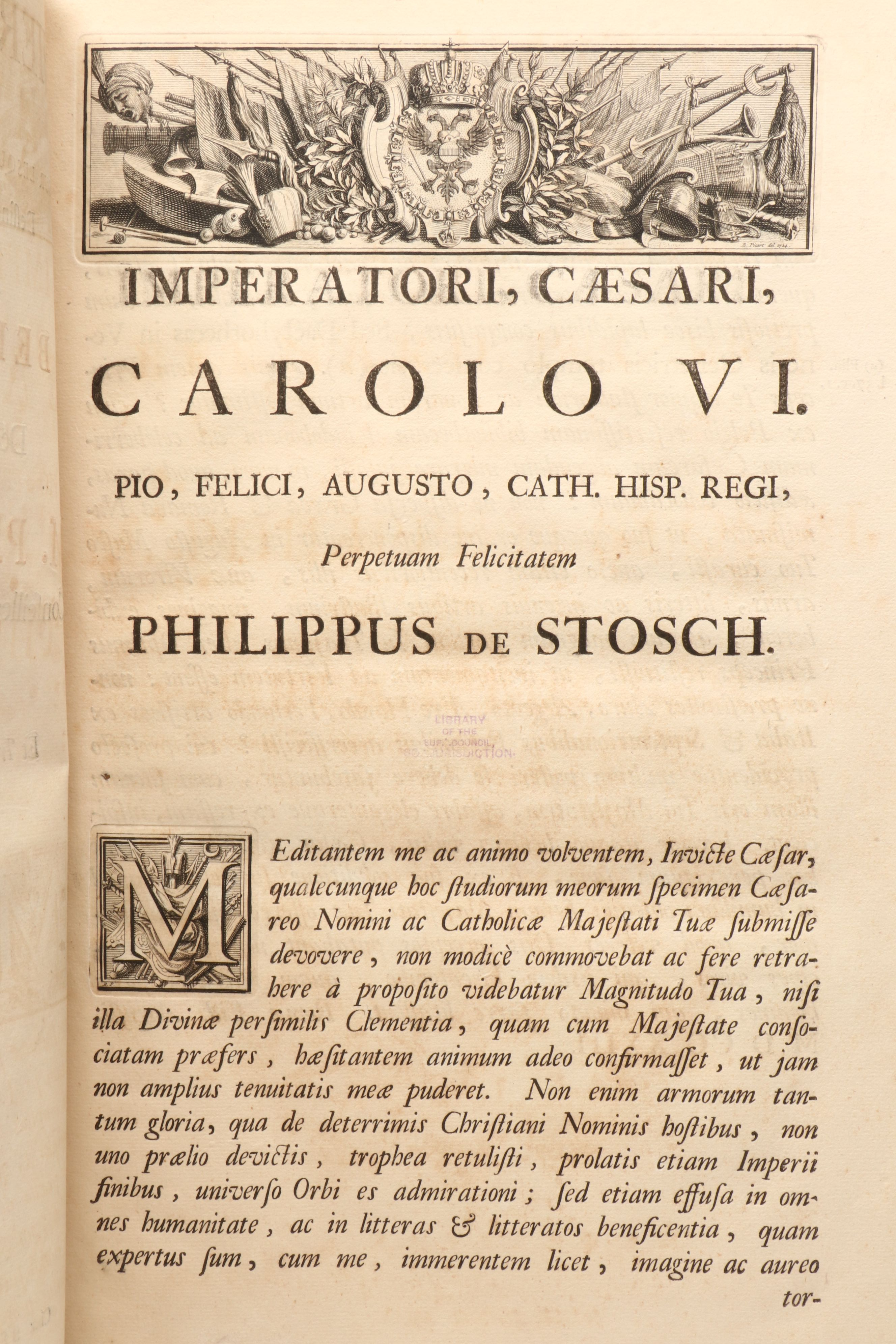 Latin and French "Engraved Ancient Stones" by Philippe de Stosch, 1724