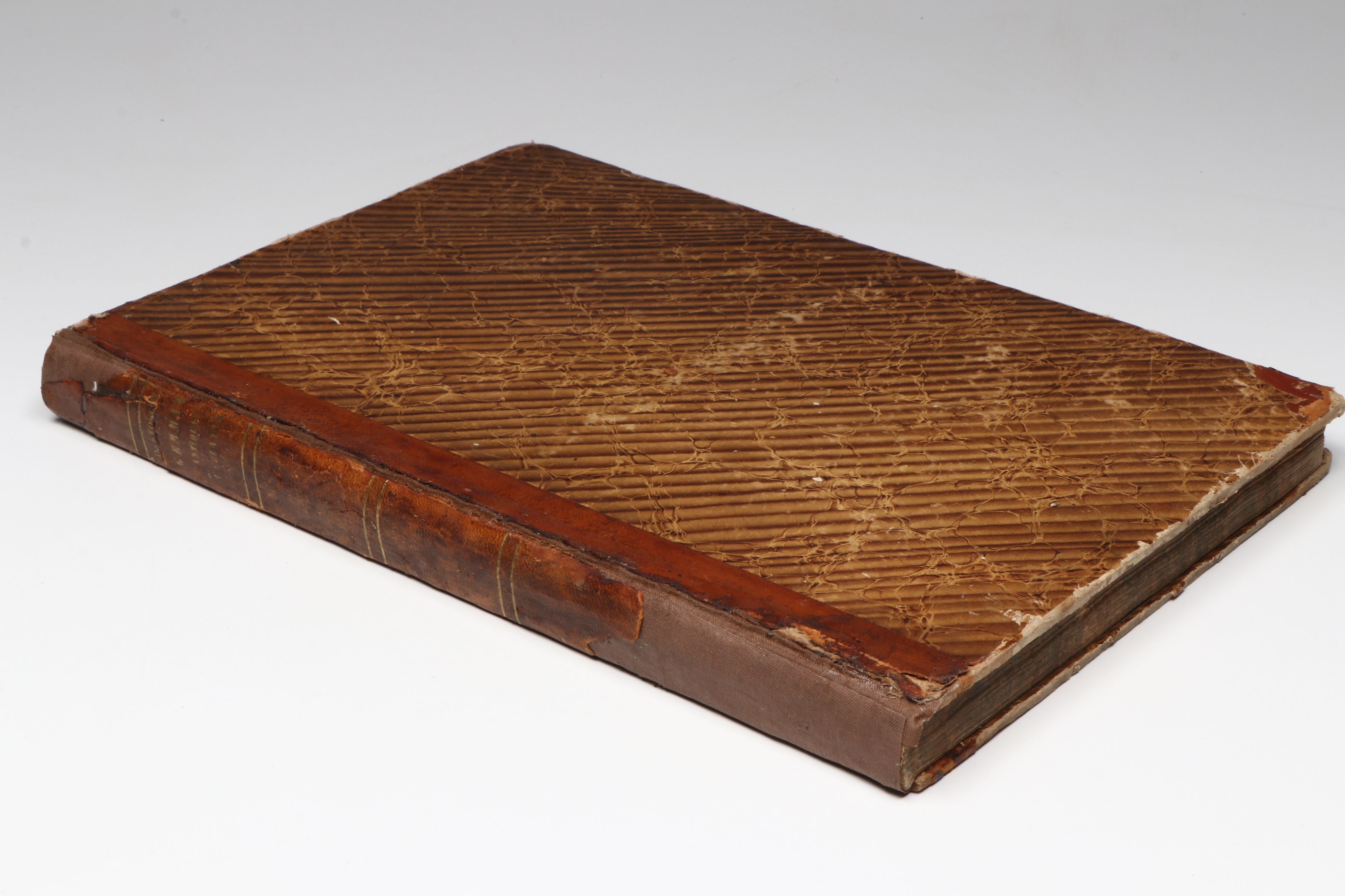 Latin and French "Engraved Ancient Stones" by Philippe de Stosch, 1724