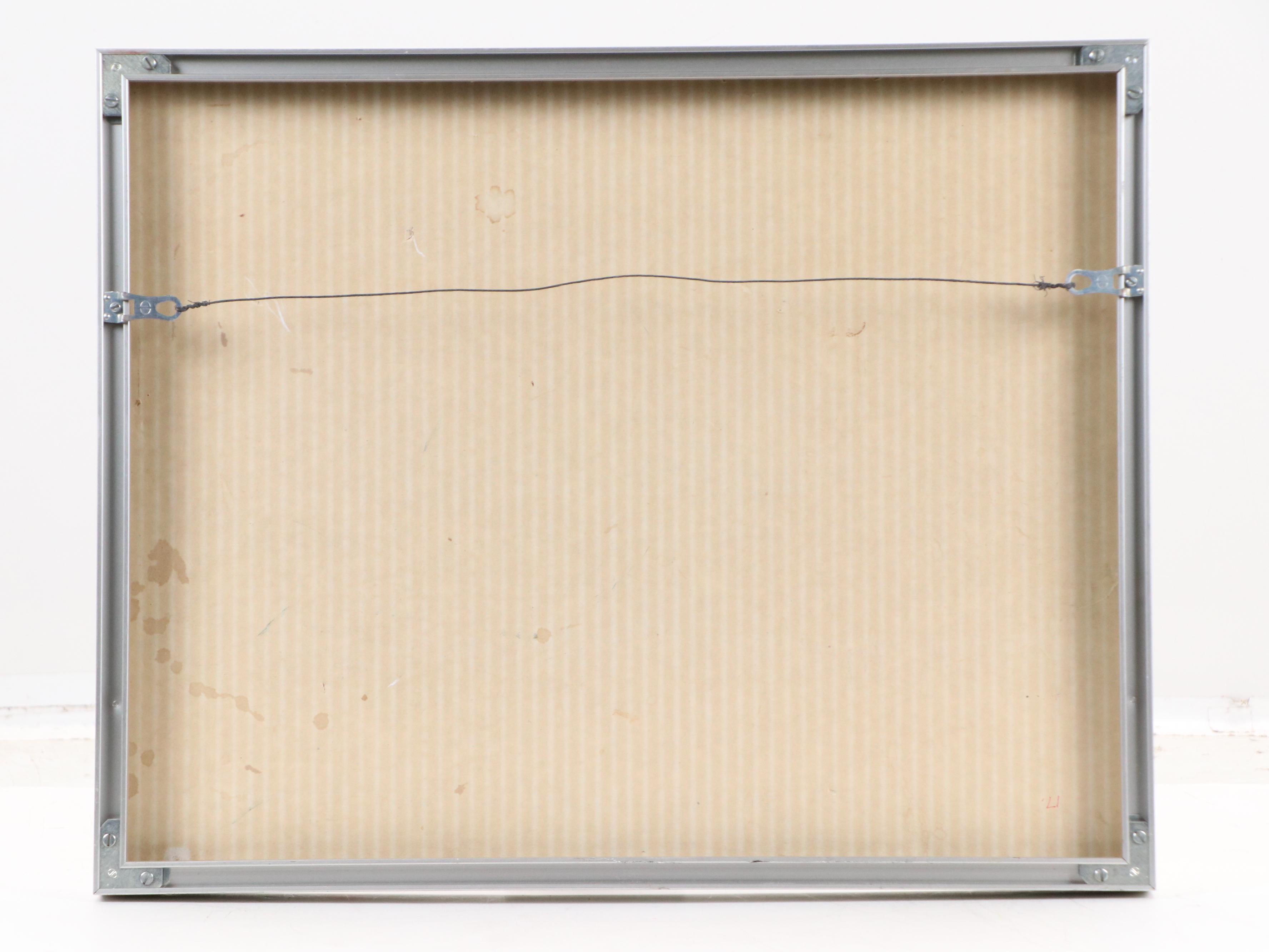 Jungle Landscape Oil Painting with Monkeys