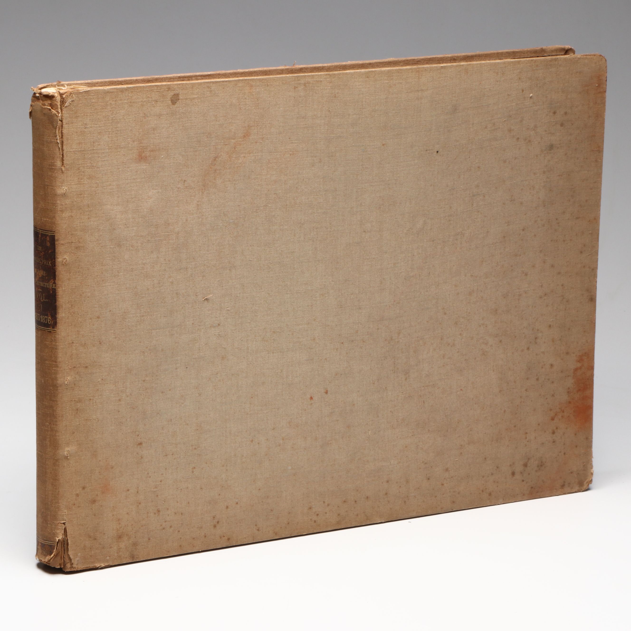 "Cinquantenaire: Les grands prix de Rome d'architecture de 1850 à 1900" Vol. I