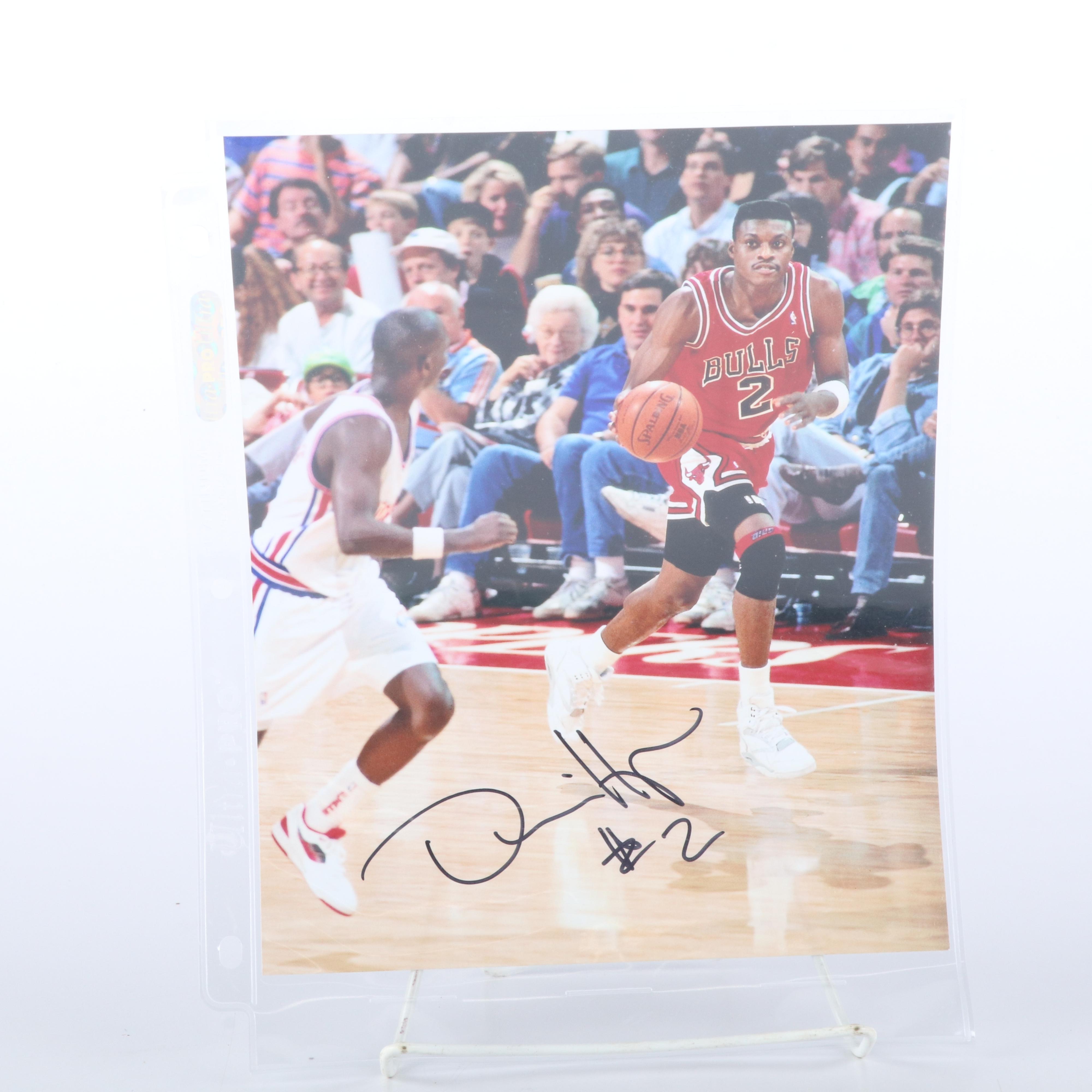 Two Signed Dennis Hopson Bulls/Buckeyes Photos, 1978 Playboy and More