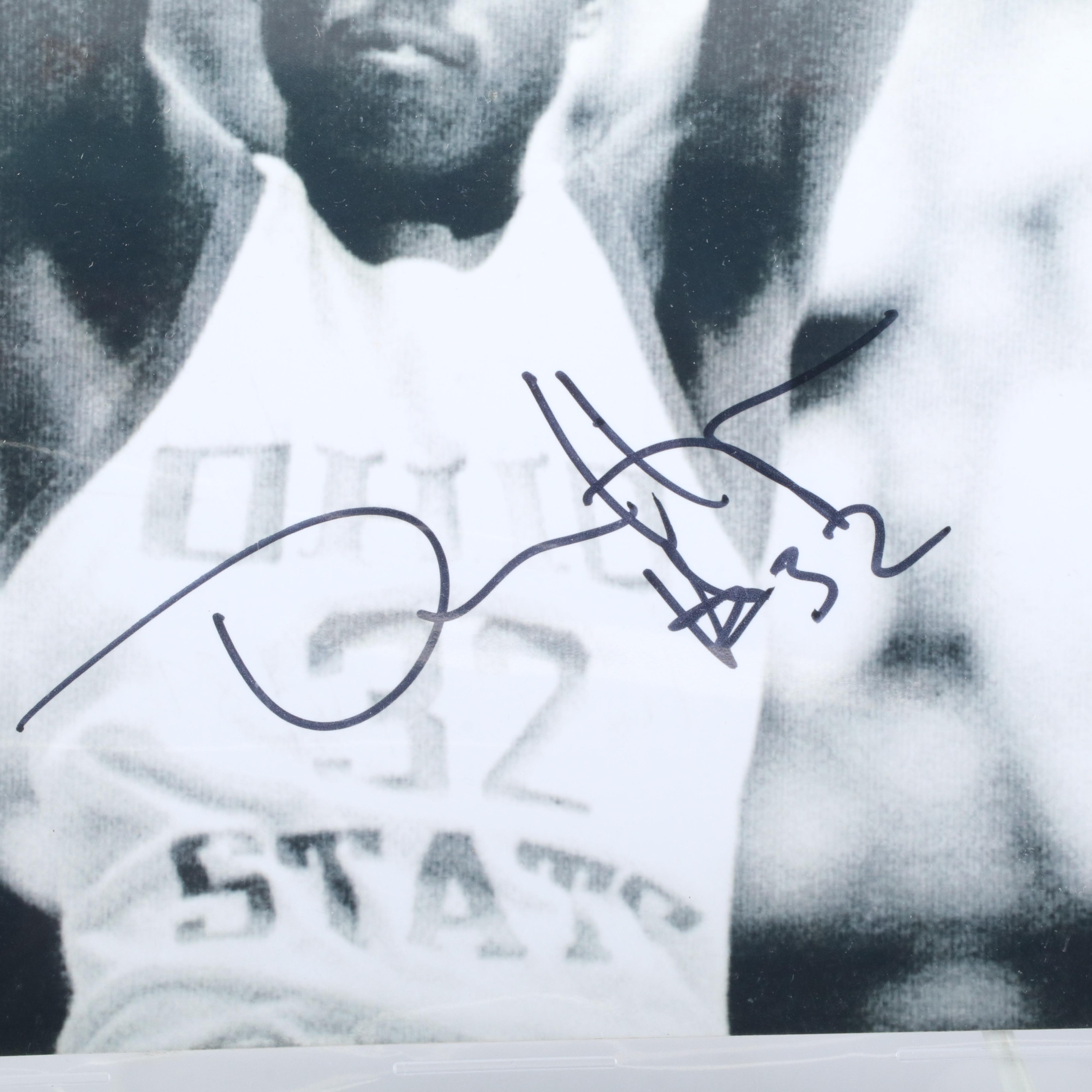 Two Signed Dennis Hopson Bulls/Buckeyes Photos, 1978 Playboy and More