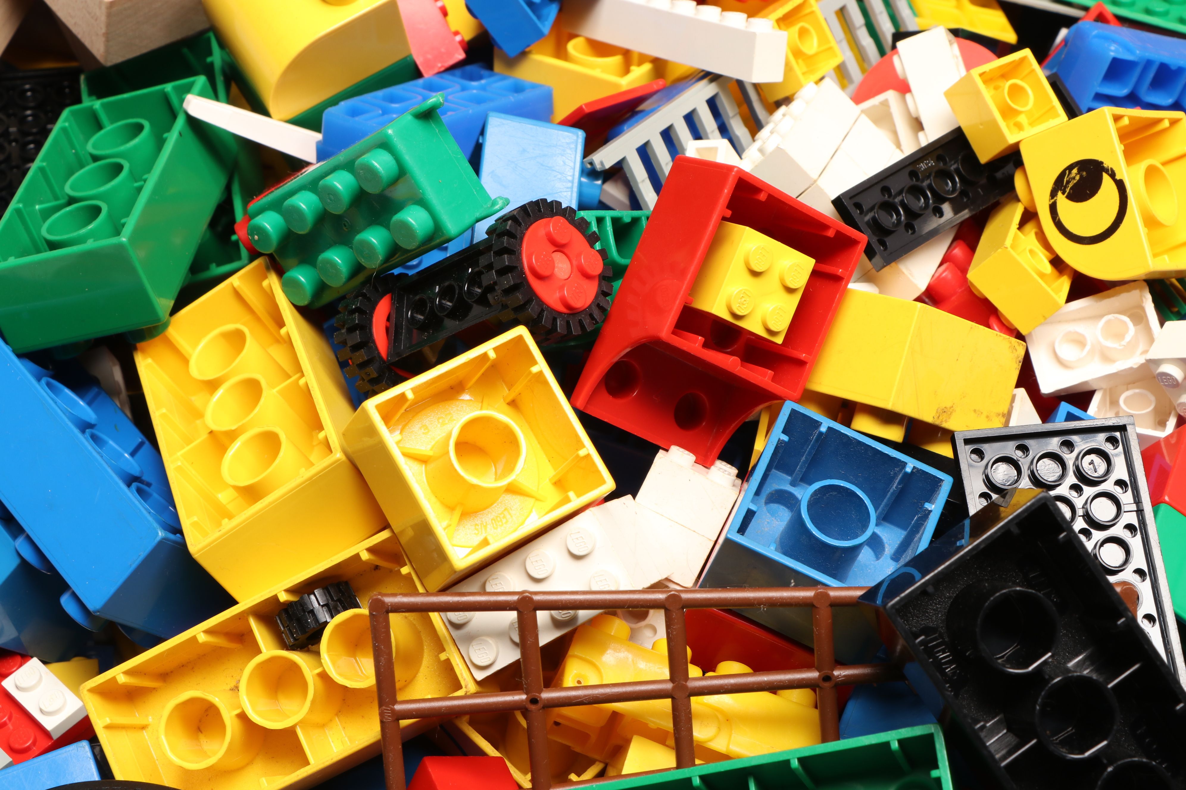 LEGOs, Wooden Building Blocks, Marbles and More Pretend Play Toys