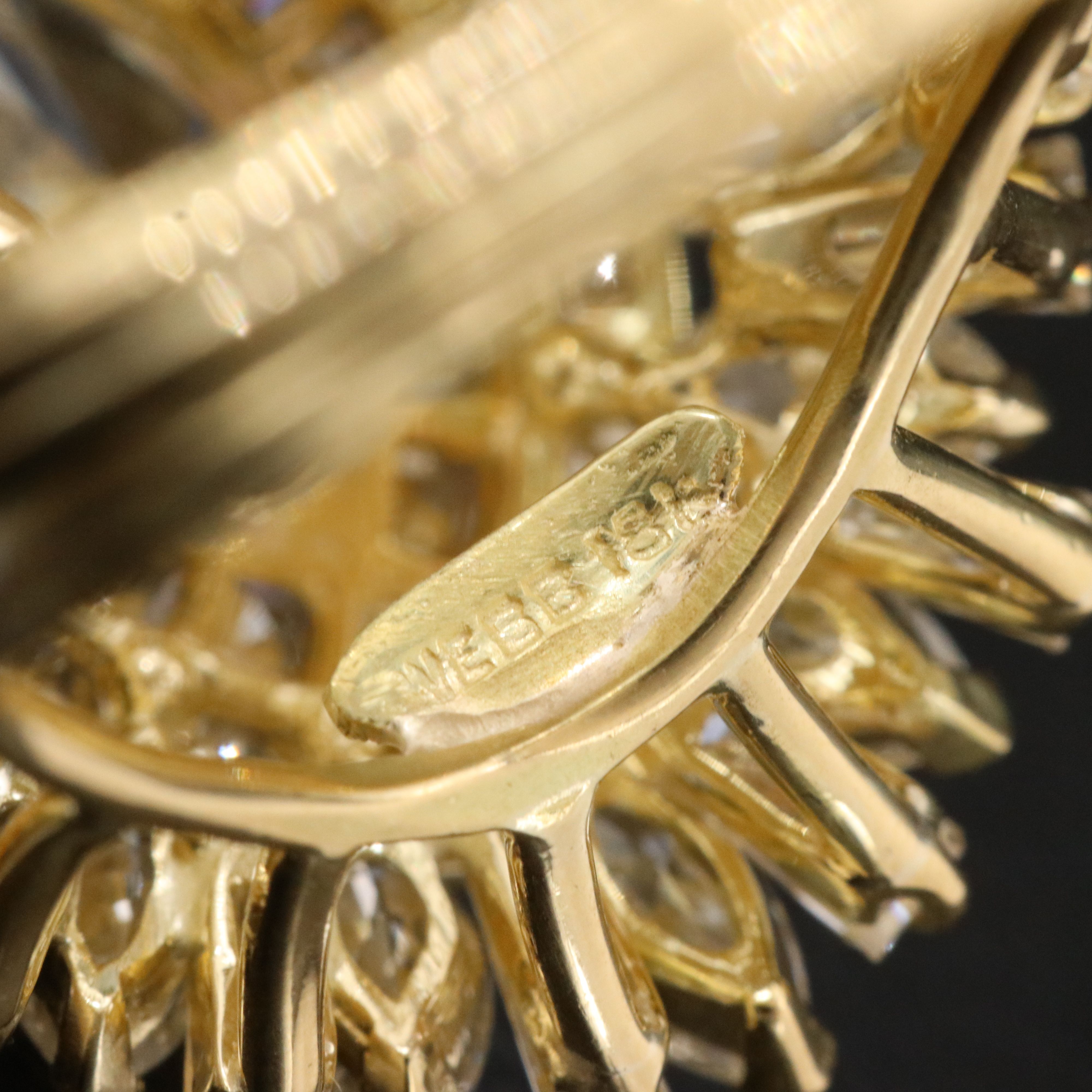 David Webb 18K 8.18 CTW Diamond Ring with Online GIA Report