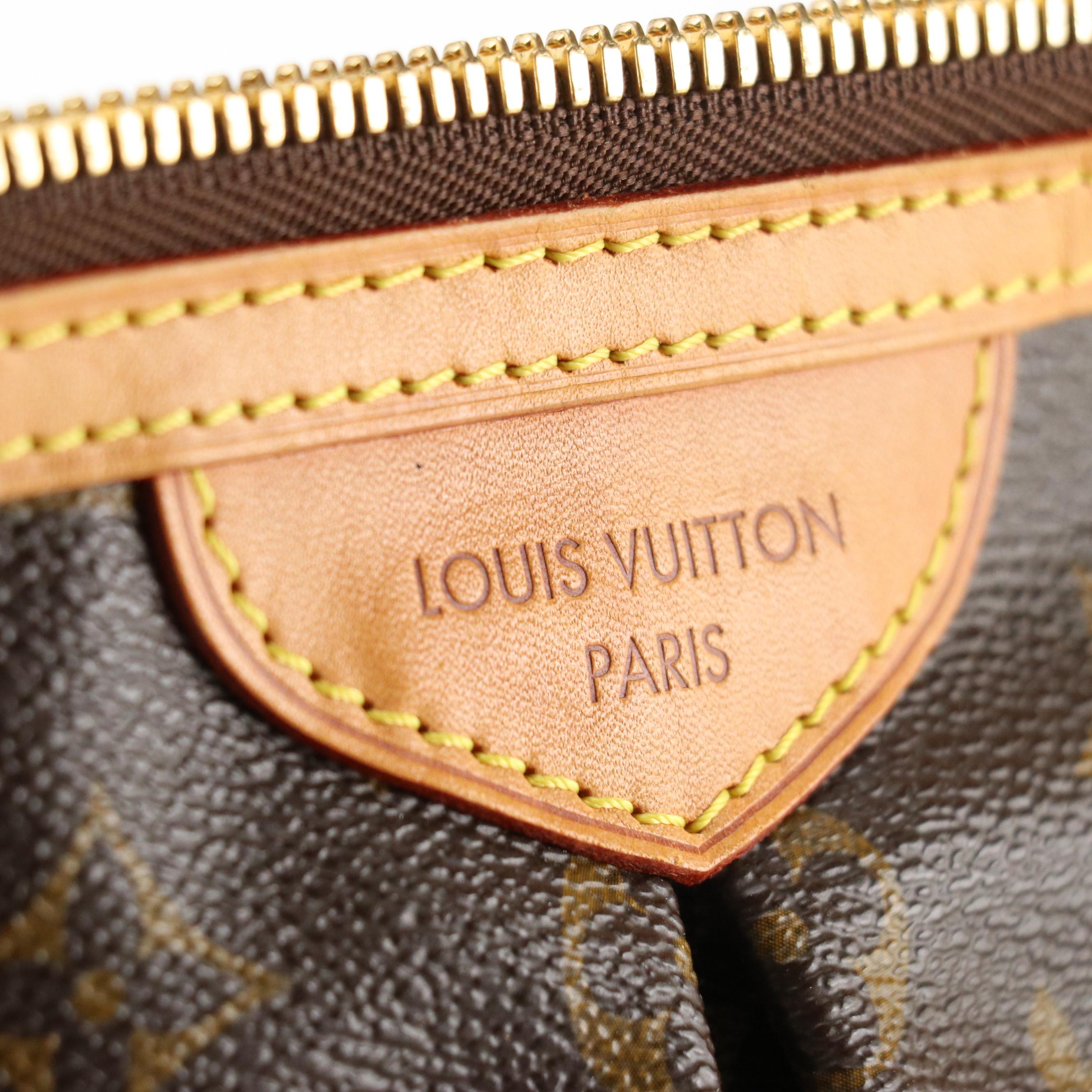 Louis Vuitton Palermo PM Handbag in Monogram Canvas and Leather Trim