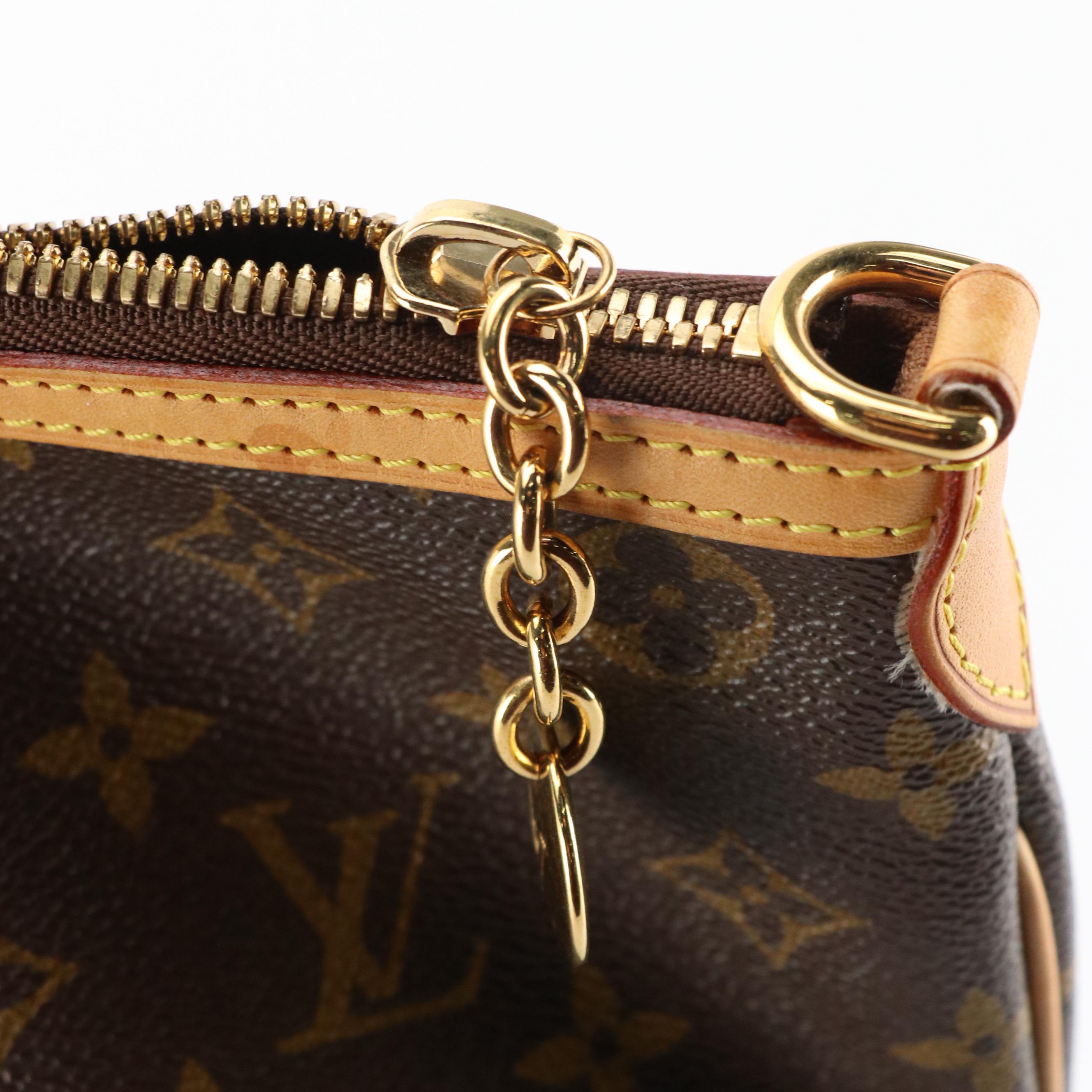 Louis Vuitton Palermo PM Handbag in Monogram Canvas and Leather Trim