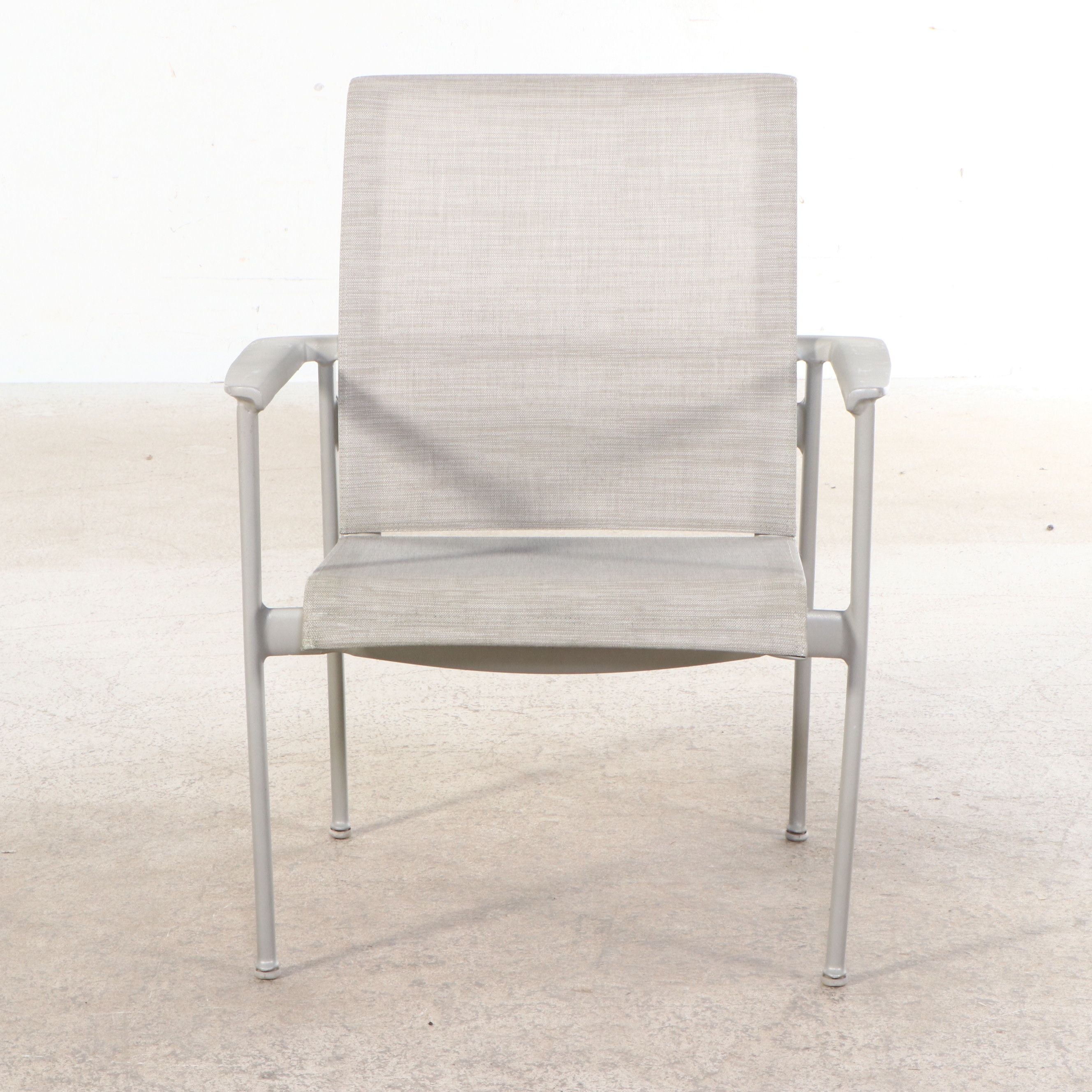 Brown Jordan Seven-Piece Patio Dining Set with Umbrella