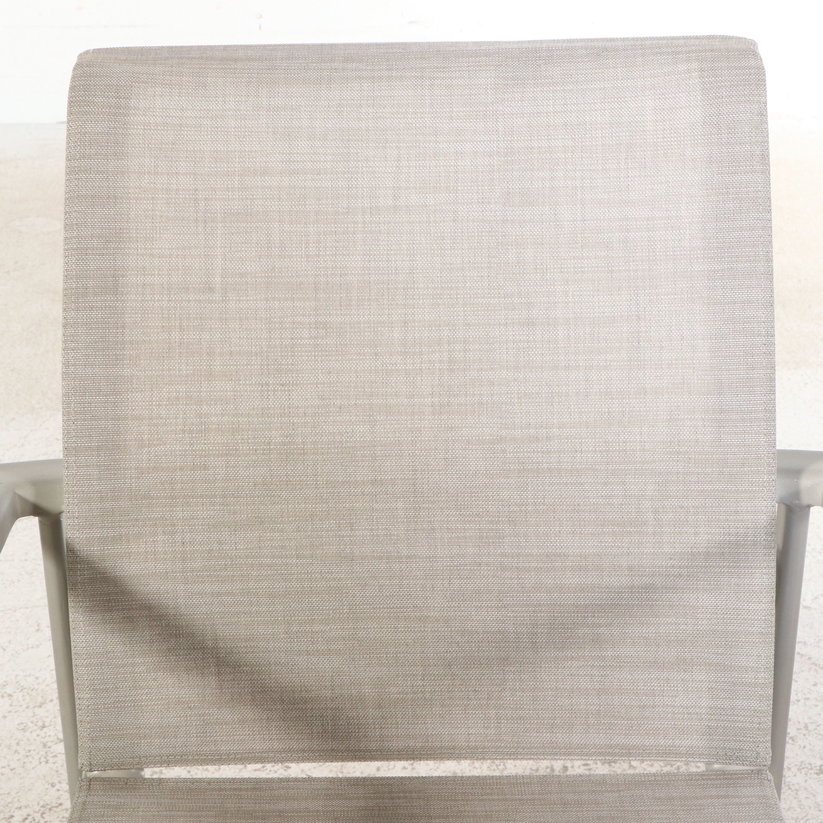 Brown Jordan Seven-Piece Patio Dining Set with Umbrella