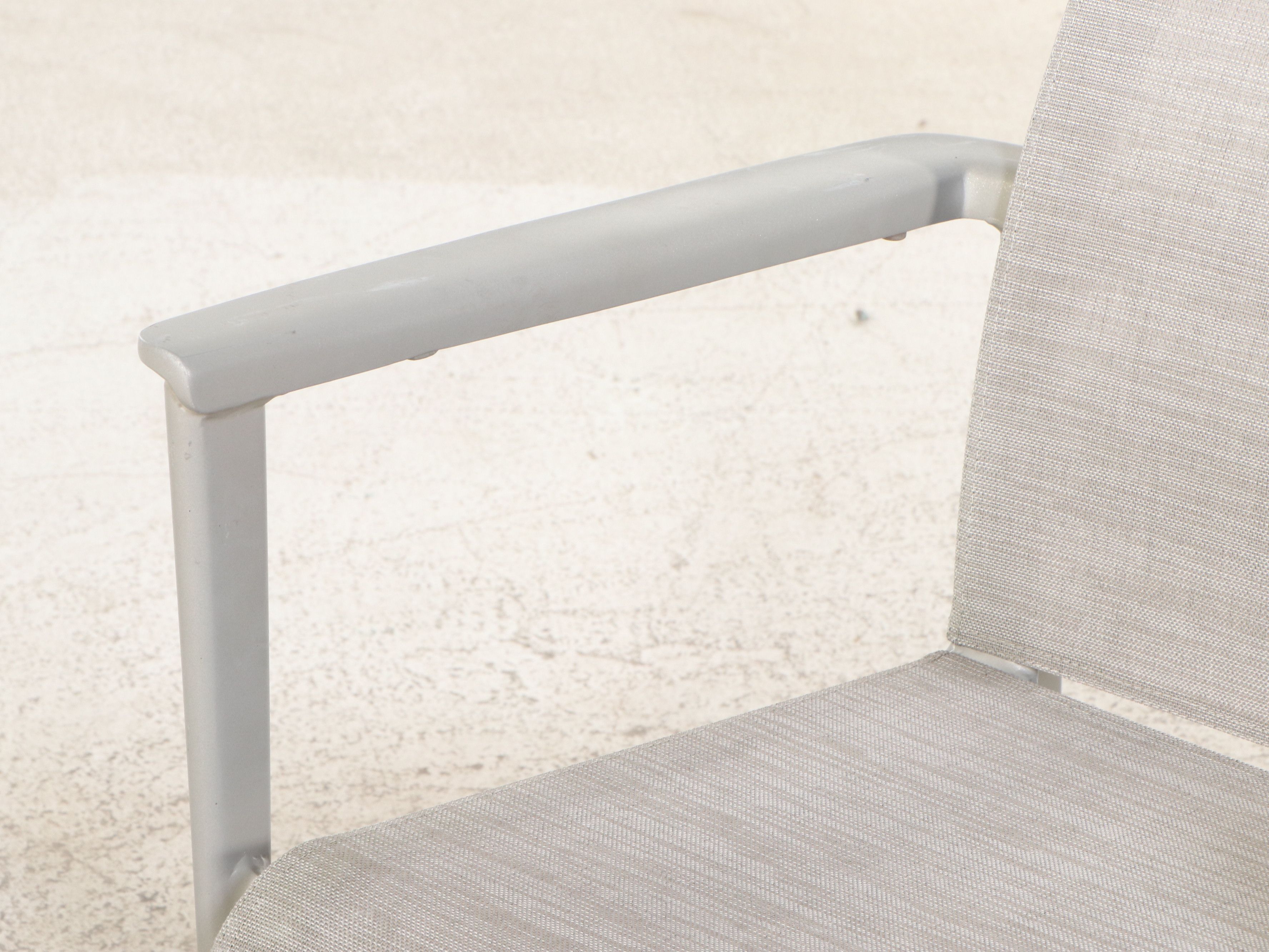 Brown Jordan Seven-Piece Patio Dining Set with Umbrella