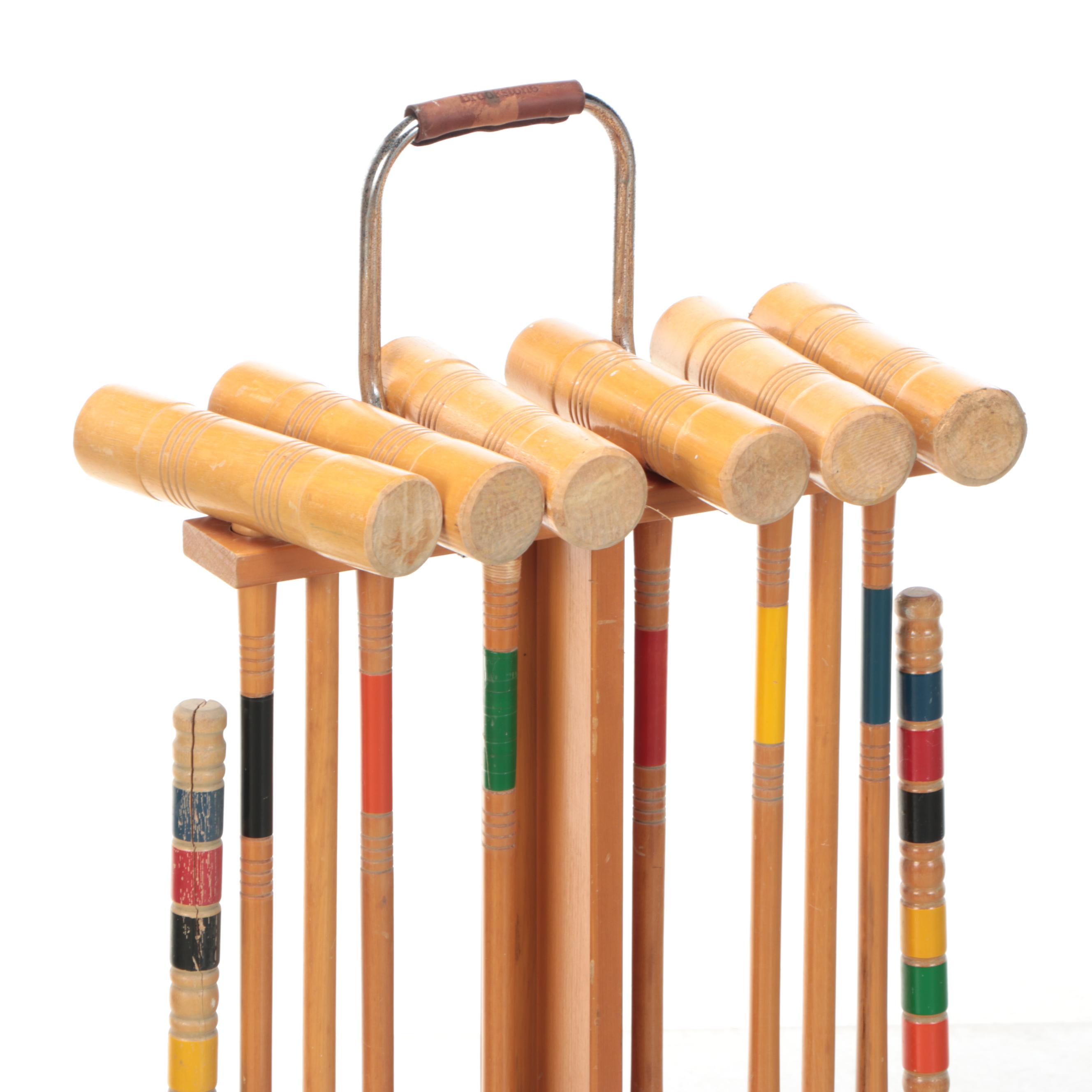 Brookstone Croquet Set