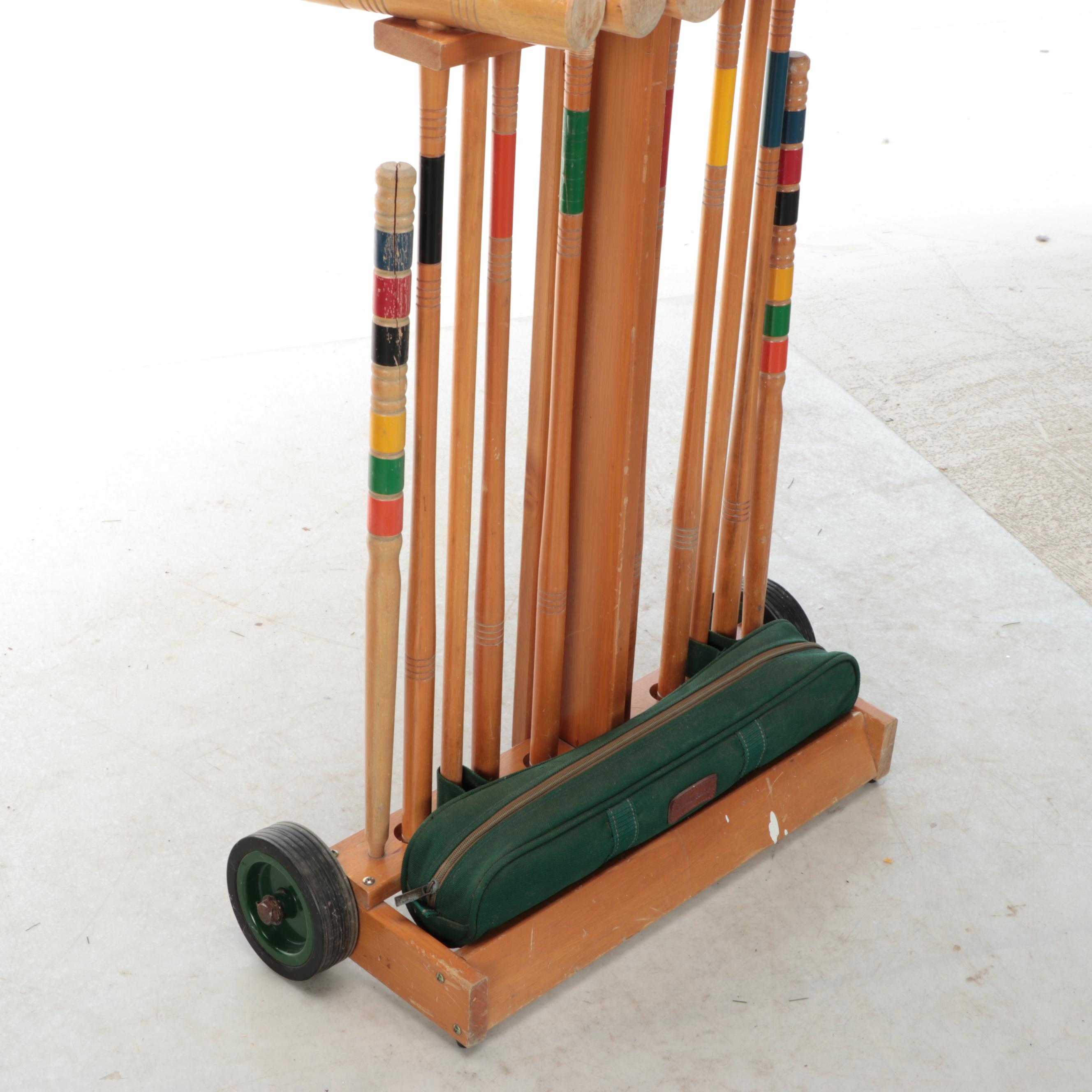 Brookstone Croquet Set