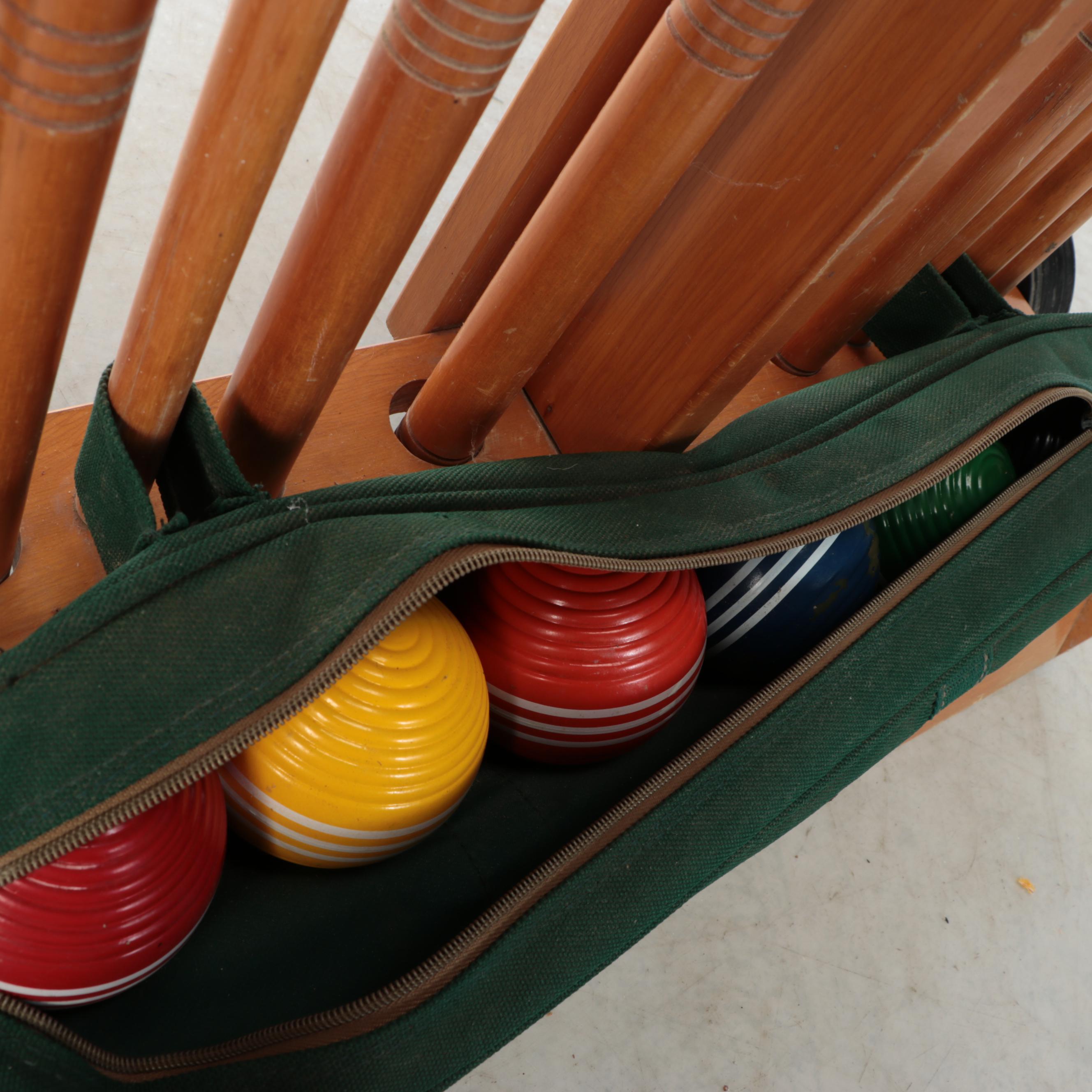 Brookstone Croquet Set