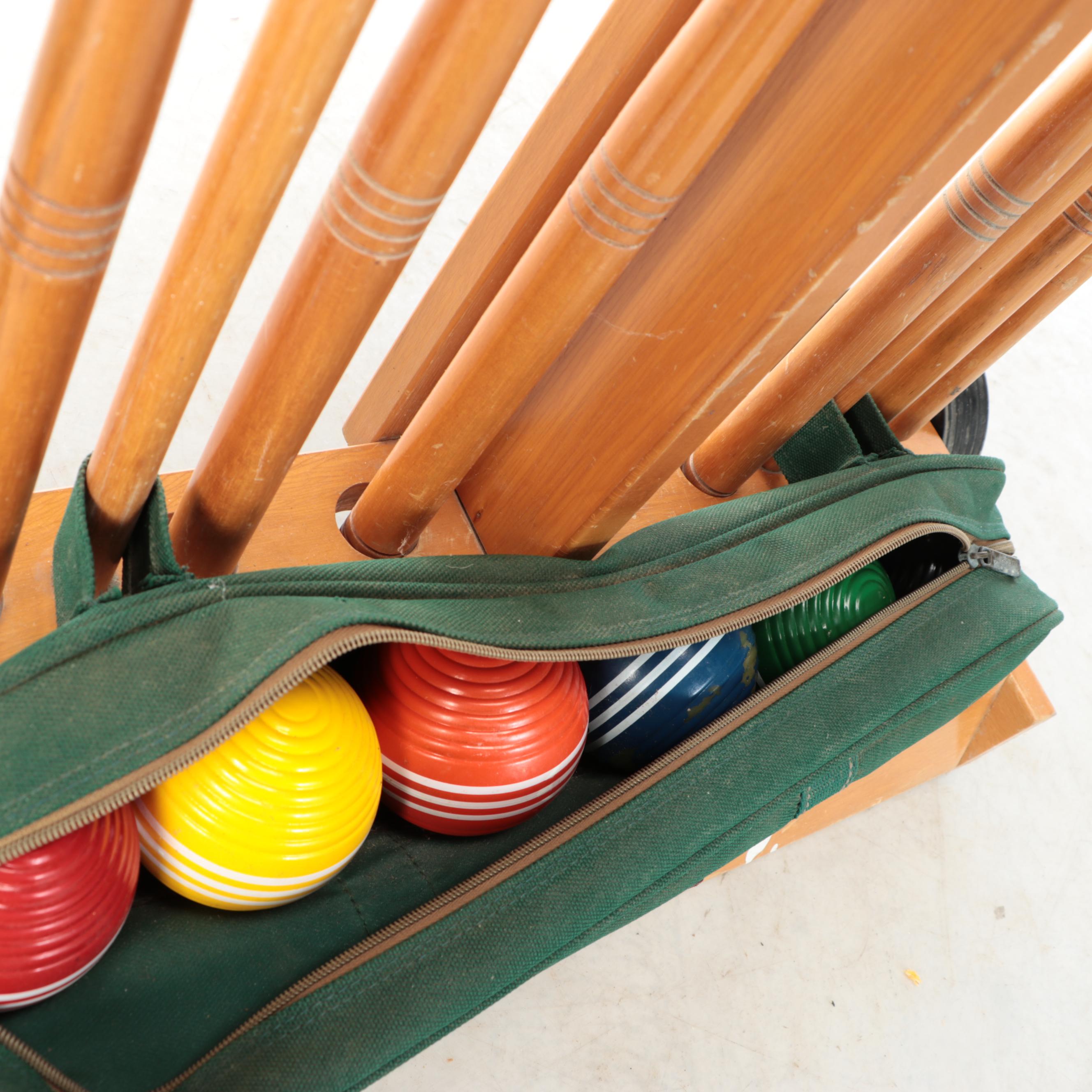 Brookstone Croquet Set