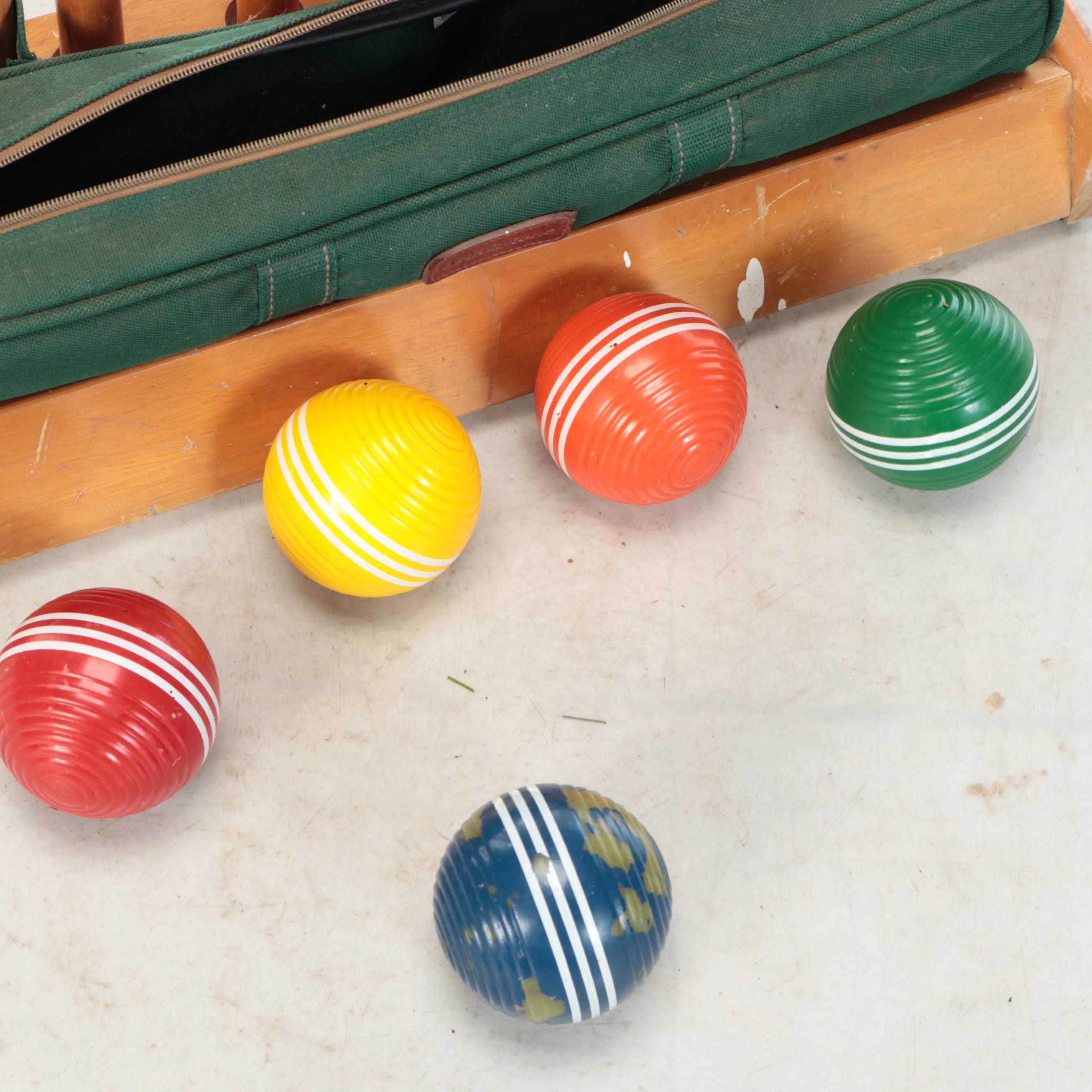 Brookstone Croquet Set